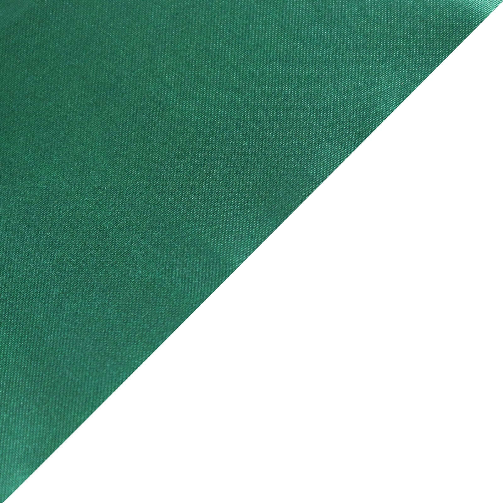 Wholesale 12-Foot Wide, 10-Yard Long Hunter Emerald Green Satin Fabric Bolt for DIY Crafts