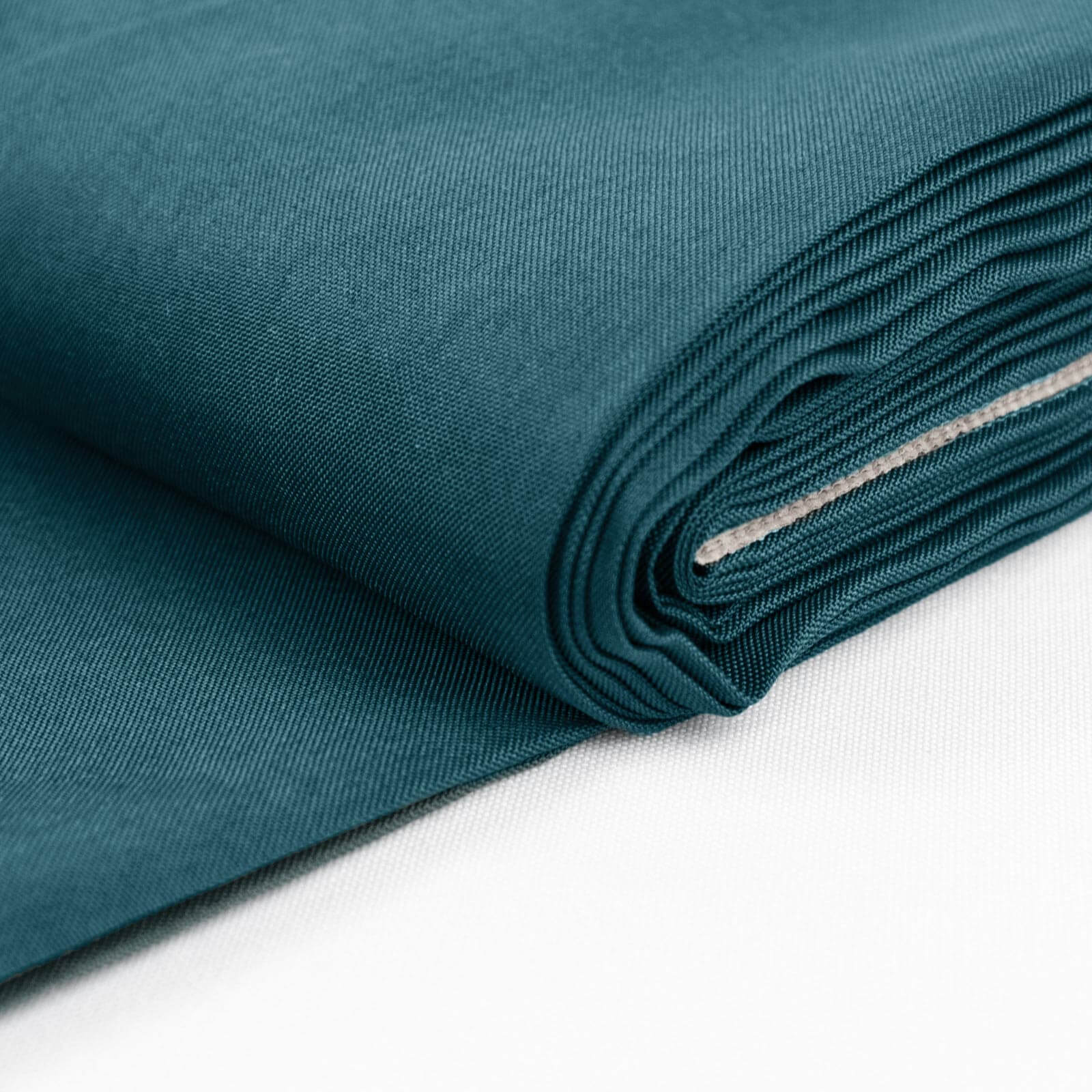 Get This 54x10 Yards Peacock Teal Polyester Fabric Bolt for Your DIY Crafts!