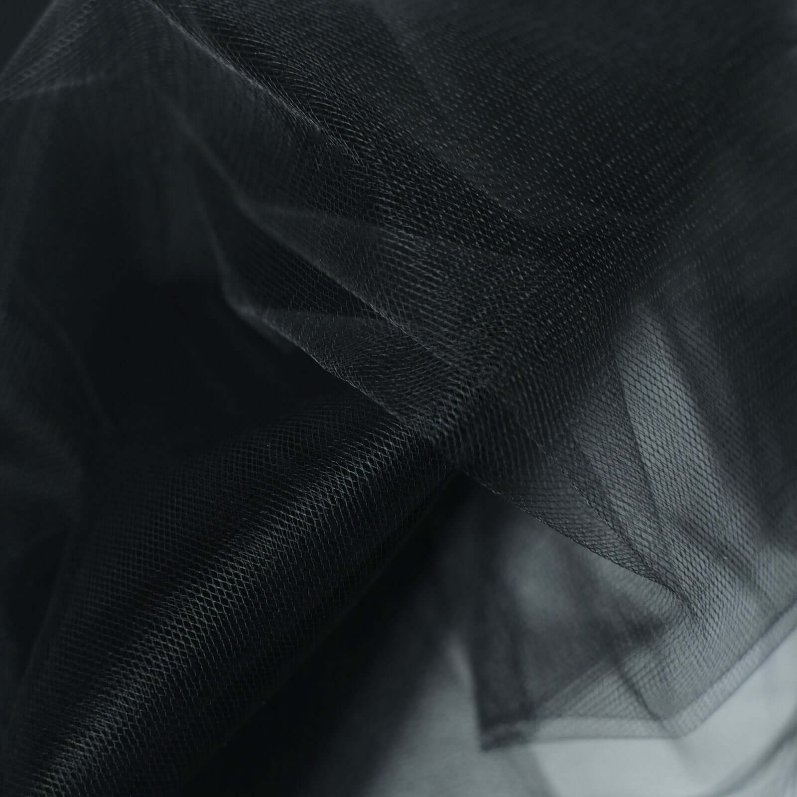 Black Tulle Fabric Bolt, 54'x40 Yards, Ideal for DIY Crafts