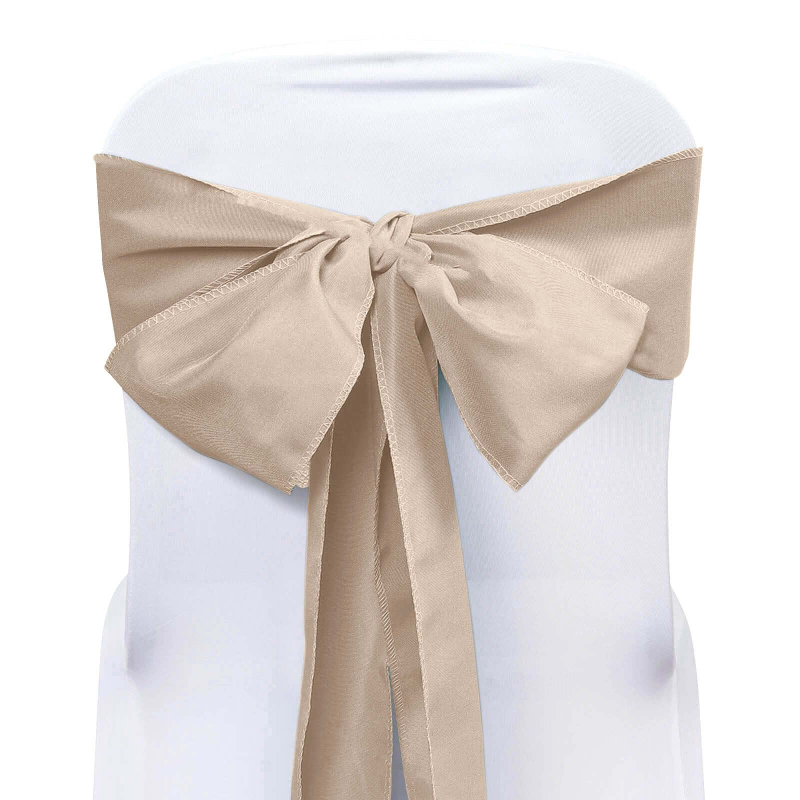 Hot Deal: 5-Pack Nude Polyester Chair Sashes 6x108