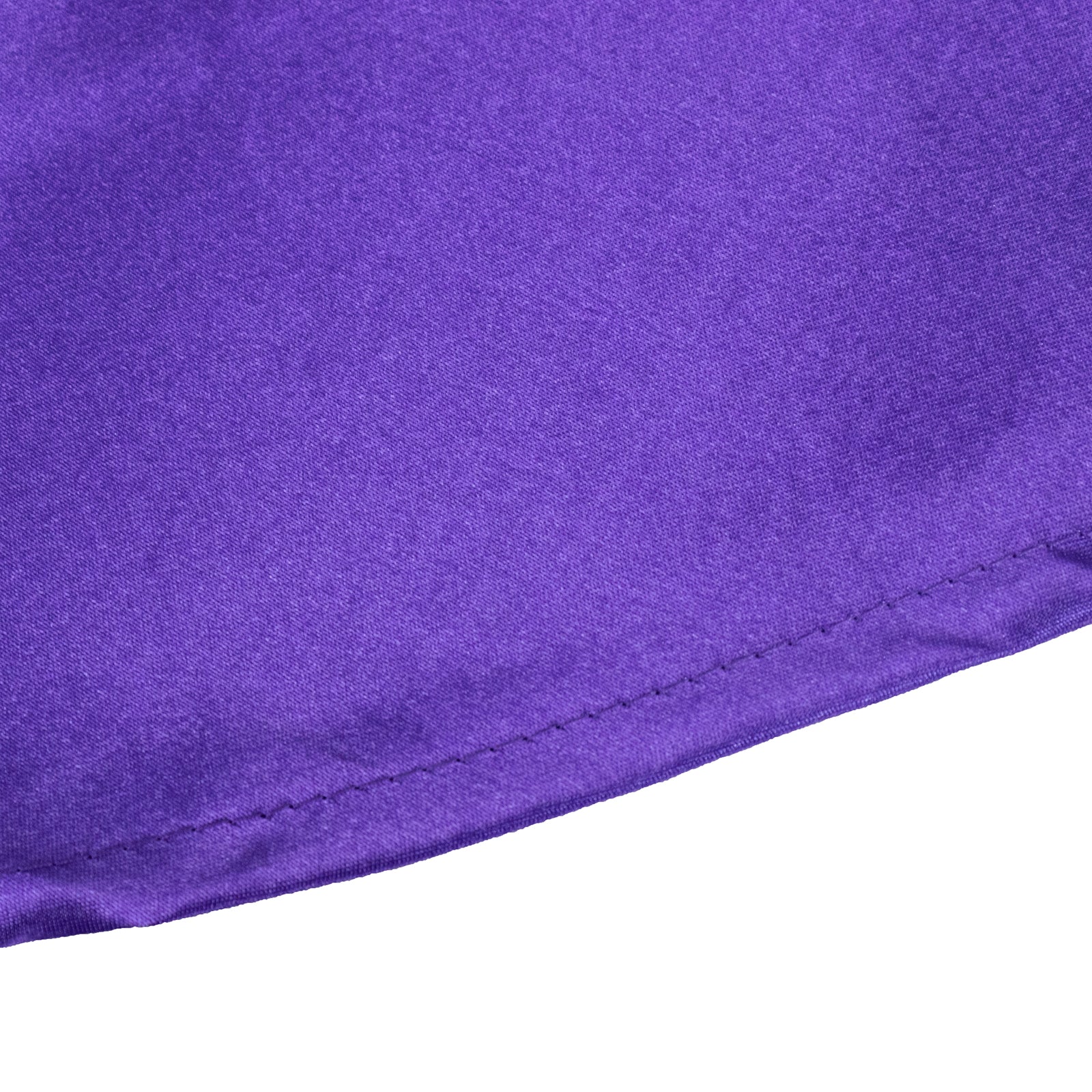 Stylish Purple Satin 132 Round Tablecloth - Seamless & Stain-Resistant