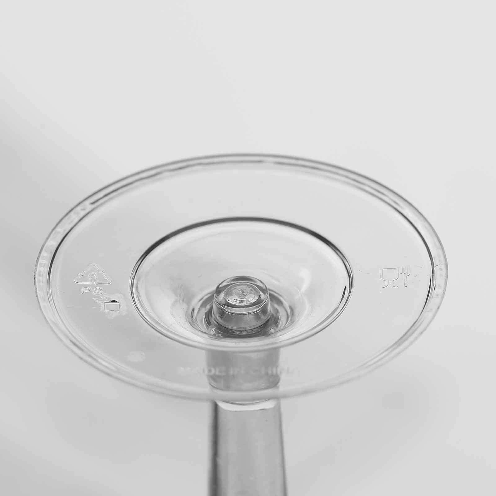 12-Pack Disposable 6oz Clear Flared Plastic Champagne Flutes - Ideal for Special Occasions