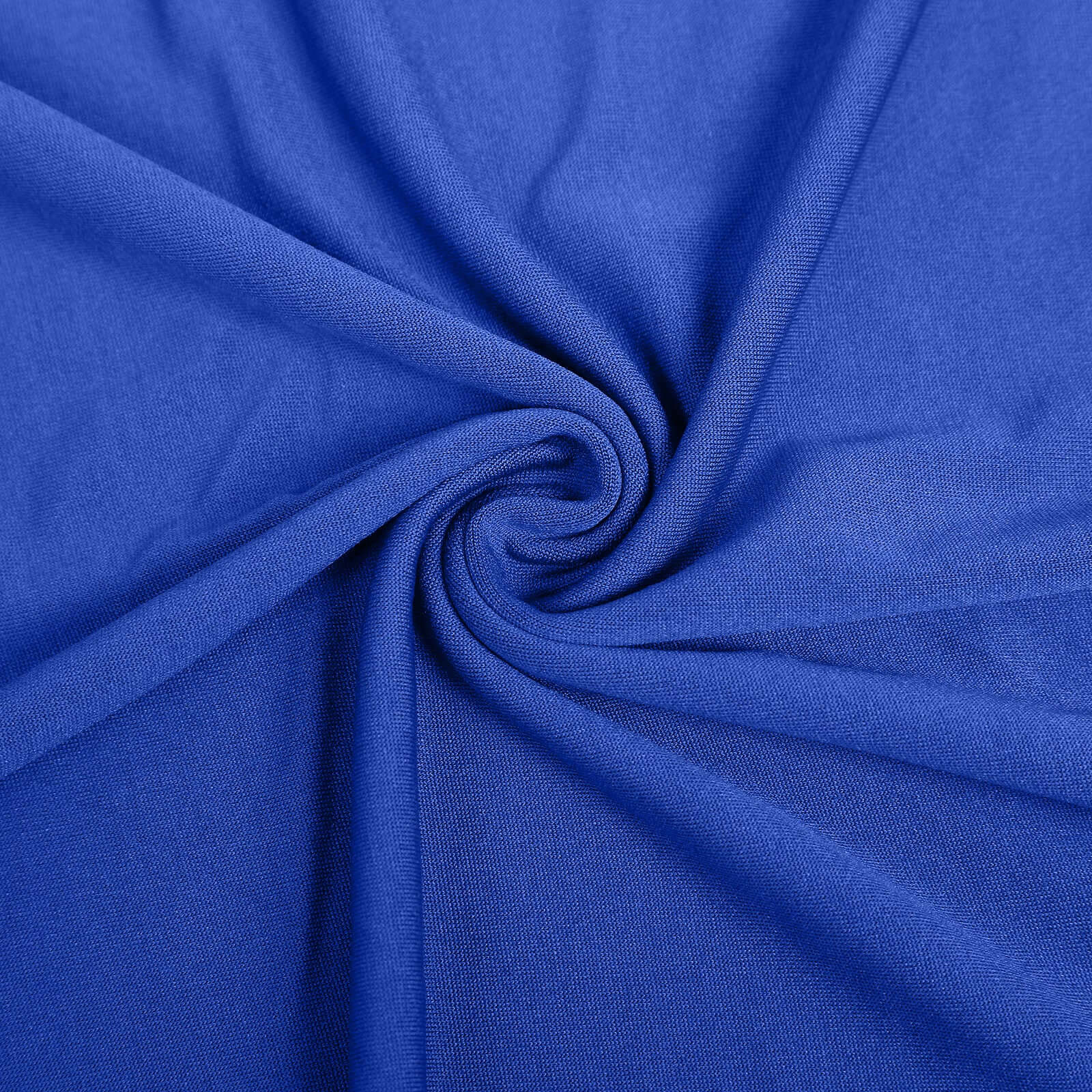 3-Piece Matte Royal Blue Spandex Fitted Covers for Round Top Chiara Wedding Arch - 5ft, 6ft, 7ft