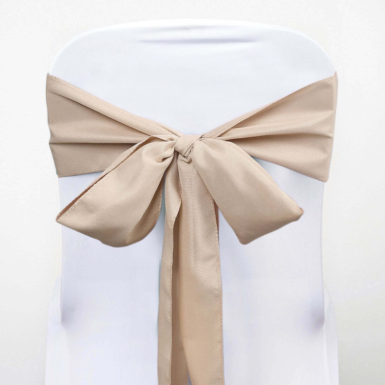 Hot Deal: 5-Pack Nude Polyester Chair Sashes 6x108