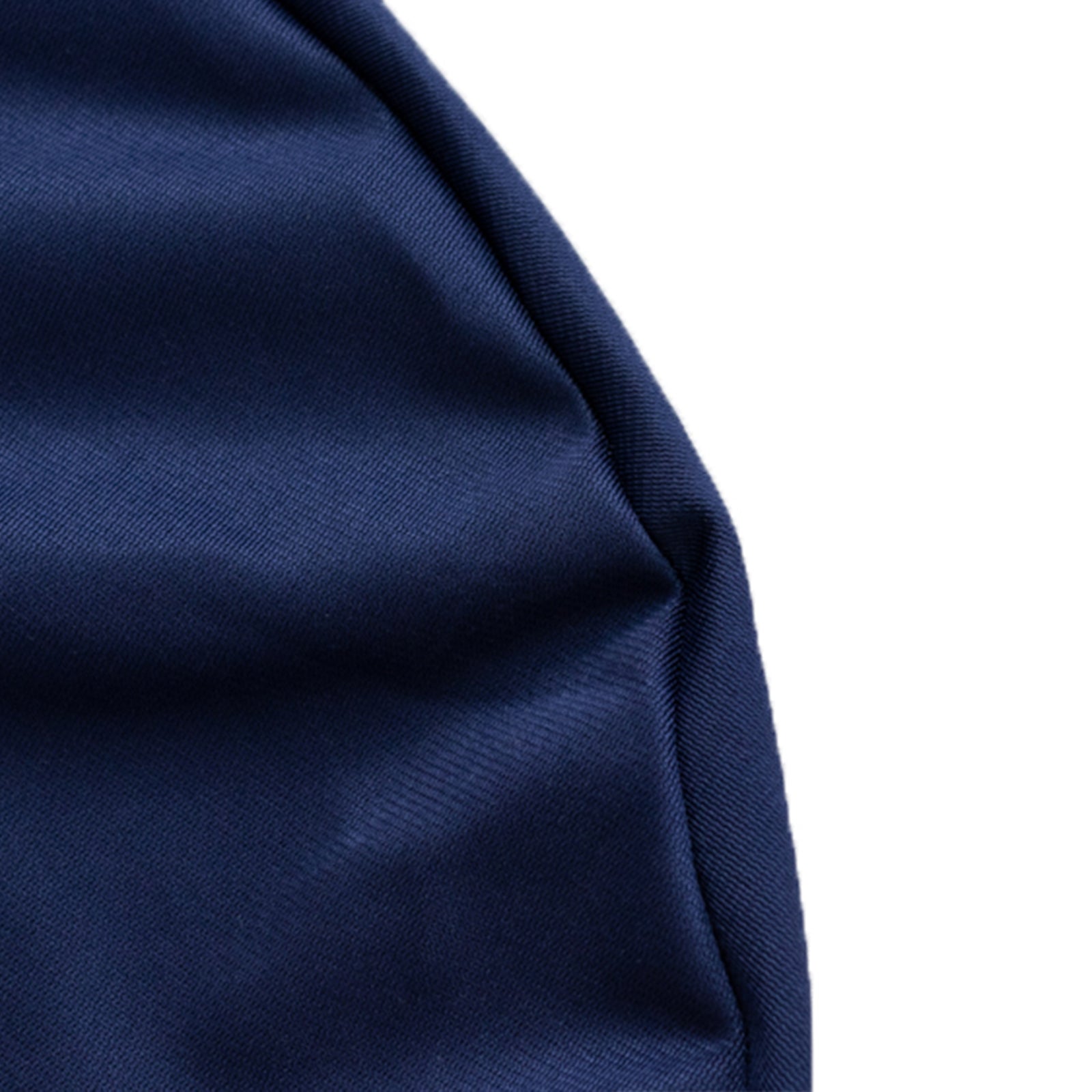 Navy Blue Premium Scuba Stretch Wrinkle-Free & Durable Folding Chair Cover - Instant Elegance!