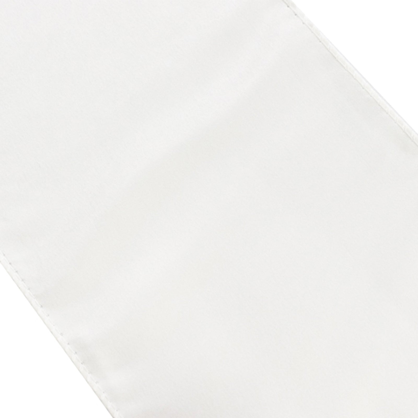 Ivory 6x106 Lamour Satin Chair Sashes - Set of 5, Stylish Reusable Decor