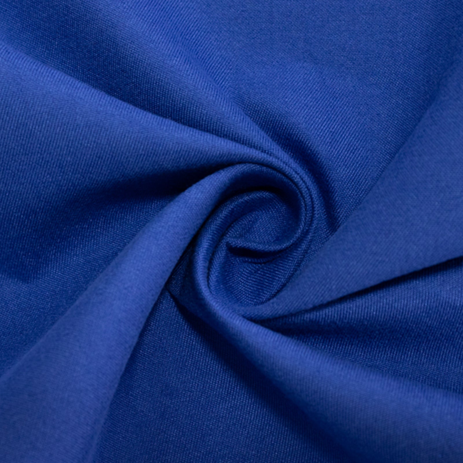 Wrinkle-Resistant Royal Blue 70x70 Square Cotton Blend Tablecloth