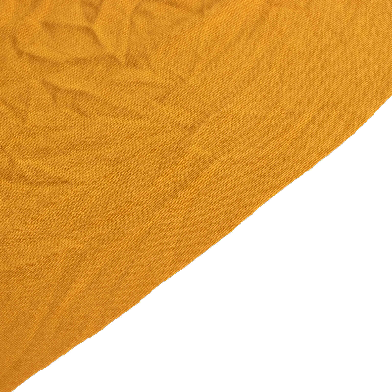 Gold Spandex Stretch Chair Cover with Ruffle Pleated Skirt - Ideal for Banquets!