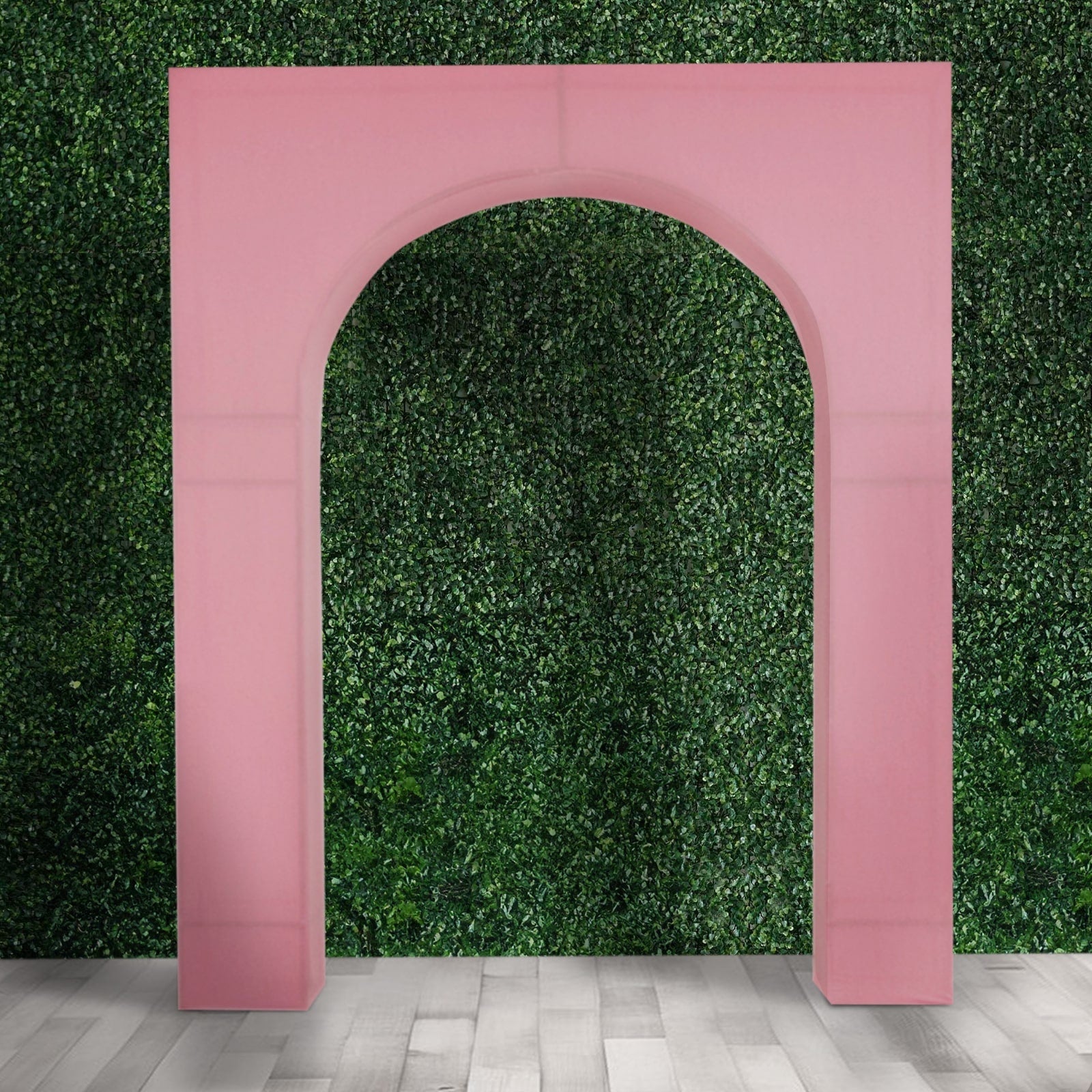 7ft Pink Stretch Spandex Cover for Wedding Arc de Triomphe Backdrop Stand