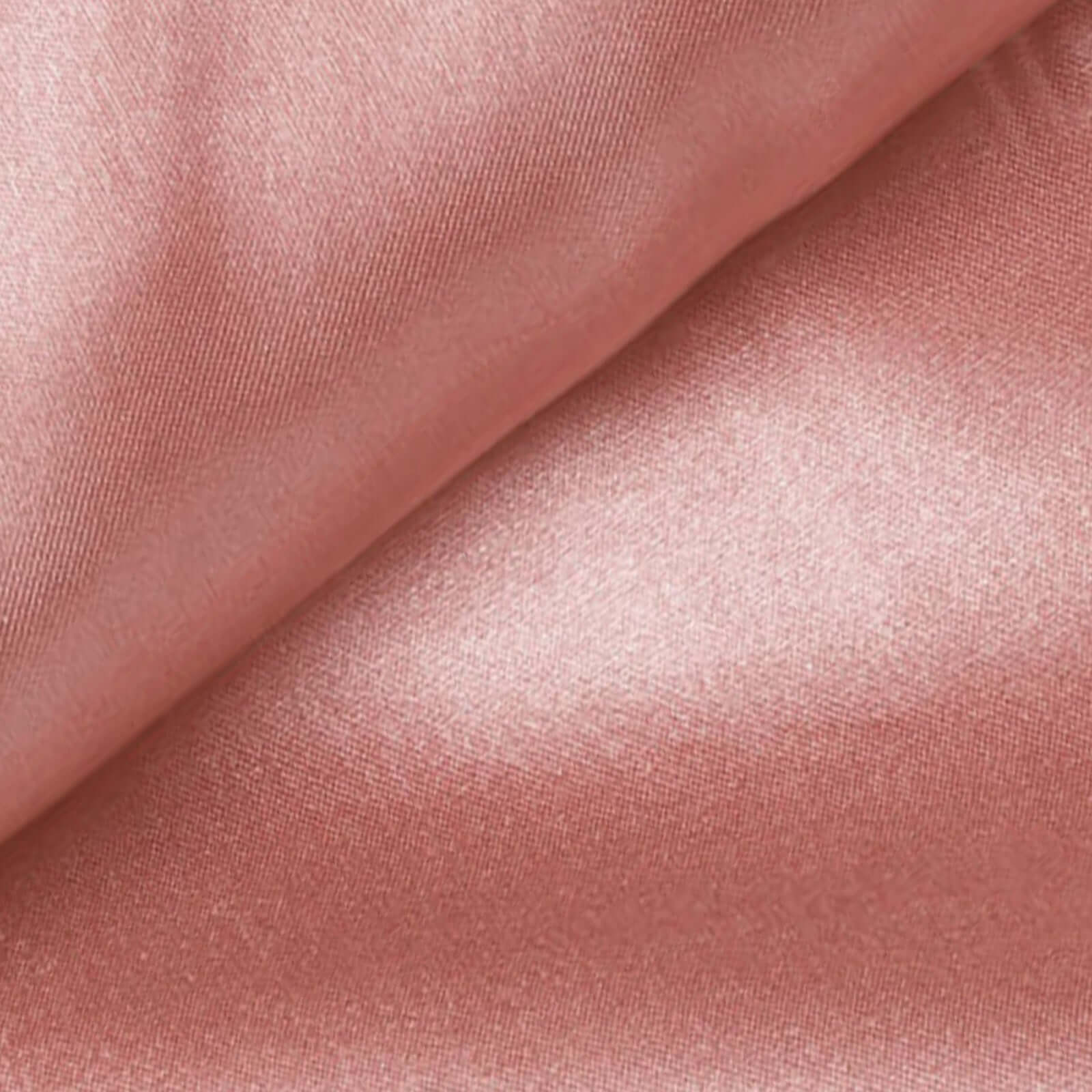 54-Inch Wide, 10-Yard Dusty Rose Satin Fabric Bolt for Various Crafts