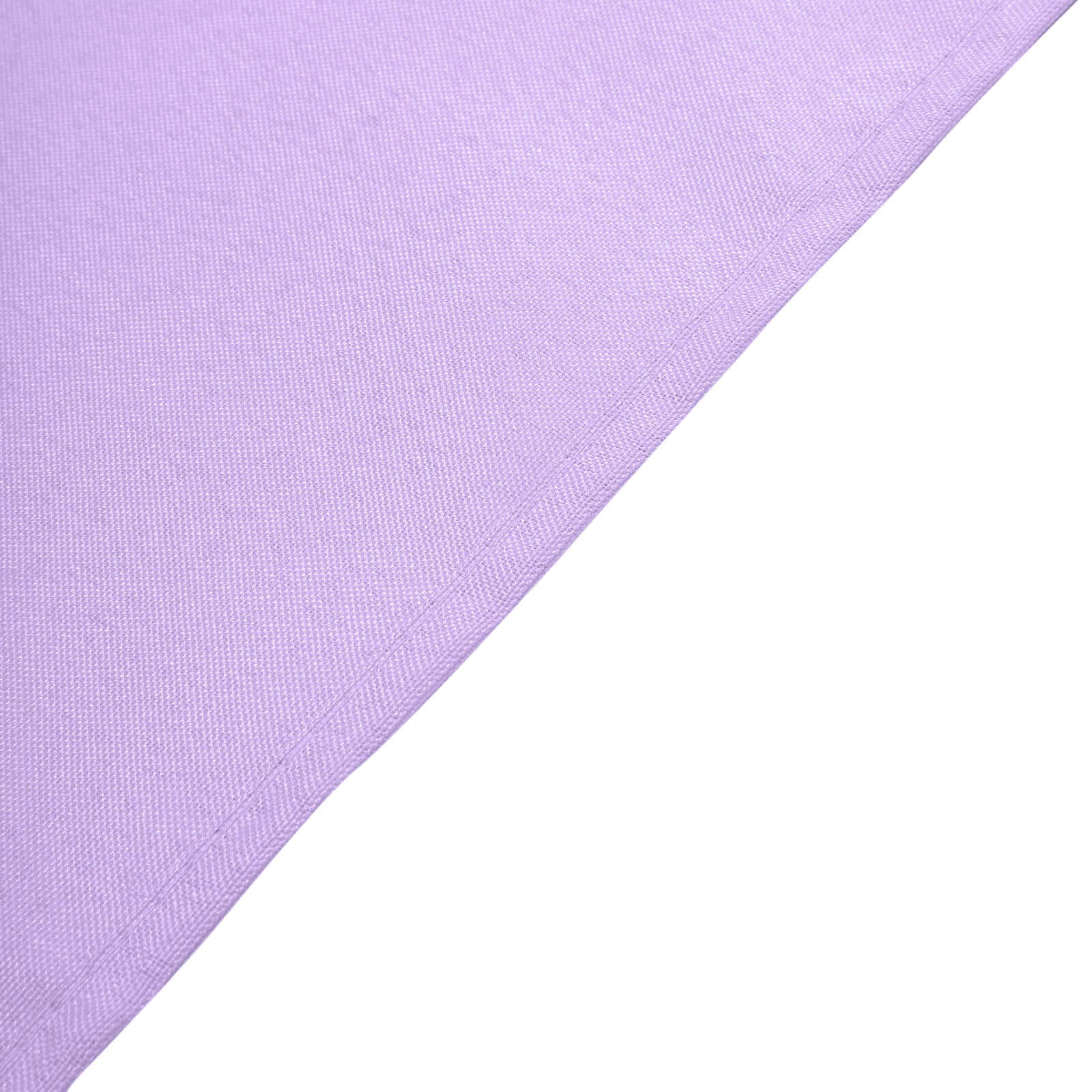 Hot Deal! 90-Inch Round Lavender Lilac Polyester Tablecloth - Stain & Wrinkle-Resistant