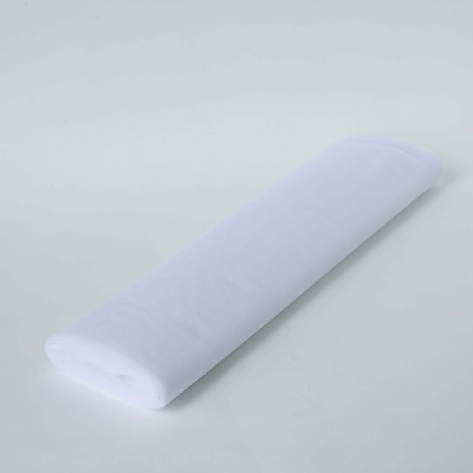 On Sale! 54-Inch by 40-Yard White Nylon Tulle Fabric Bolt for DIY Crafts