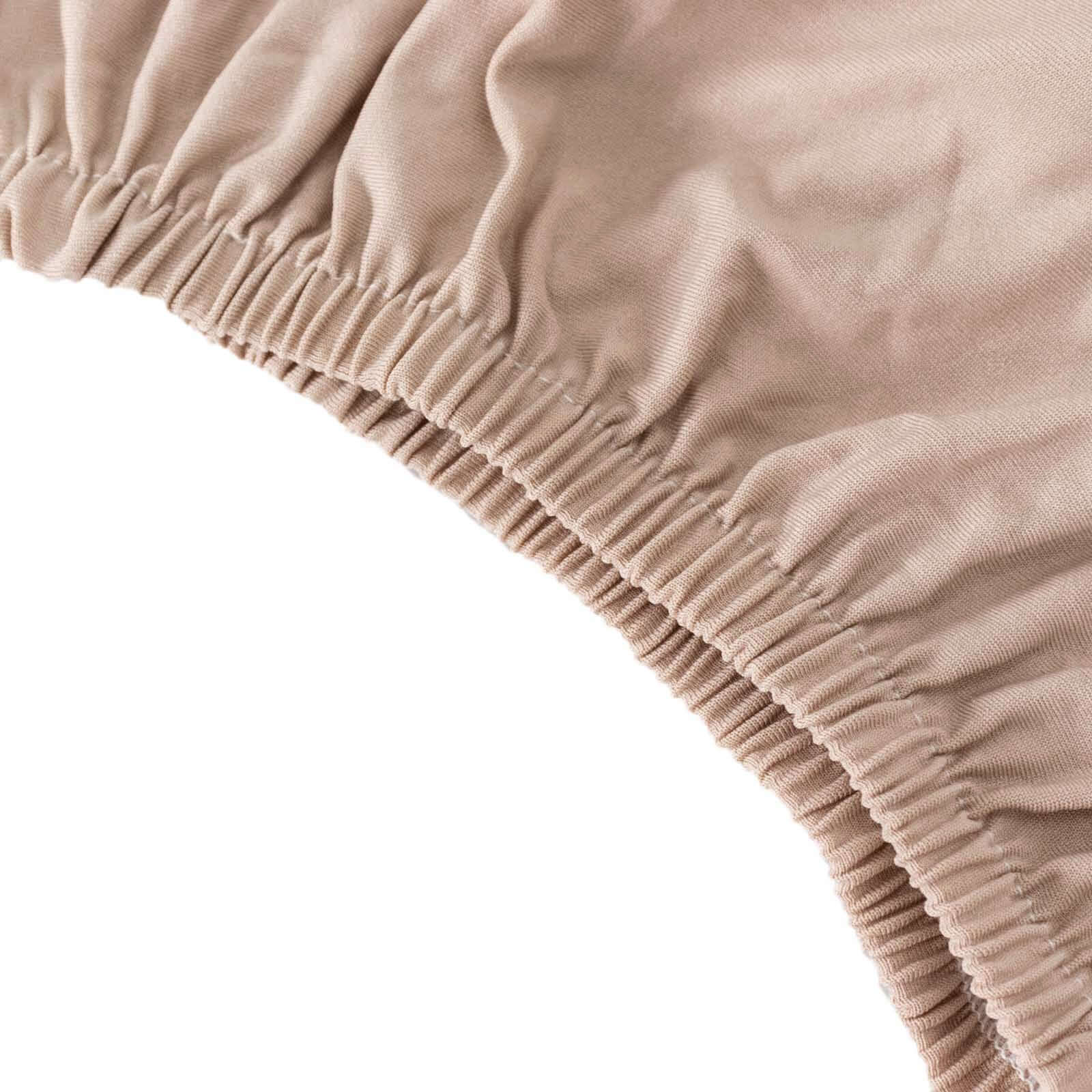5-Piece Set of Stretchable Nude Spandex Rectangle Pedestal Stand Covers - 160 GSM