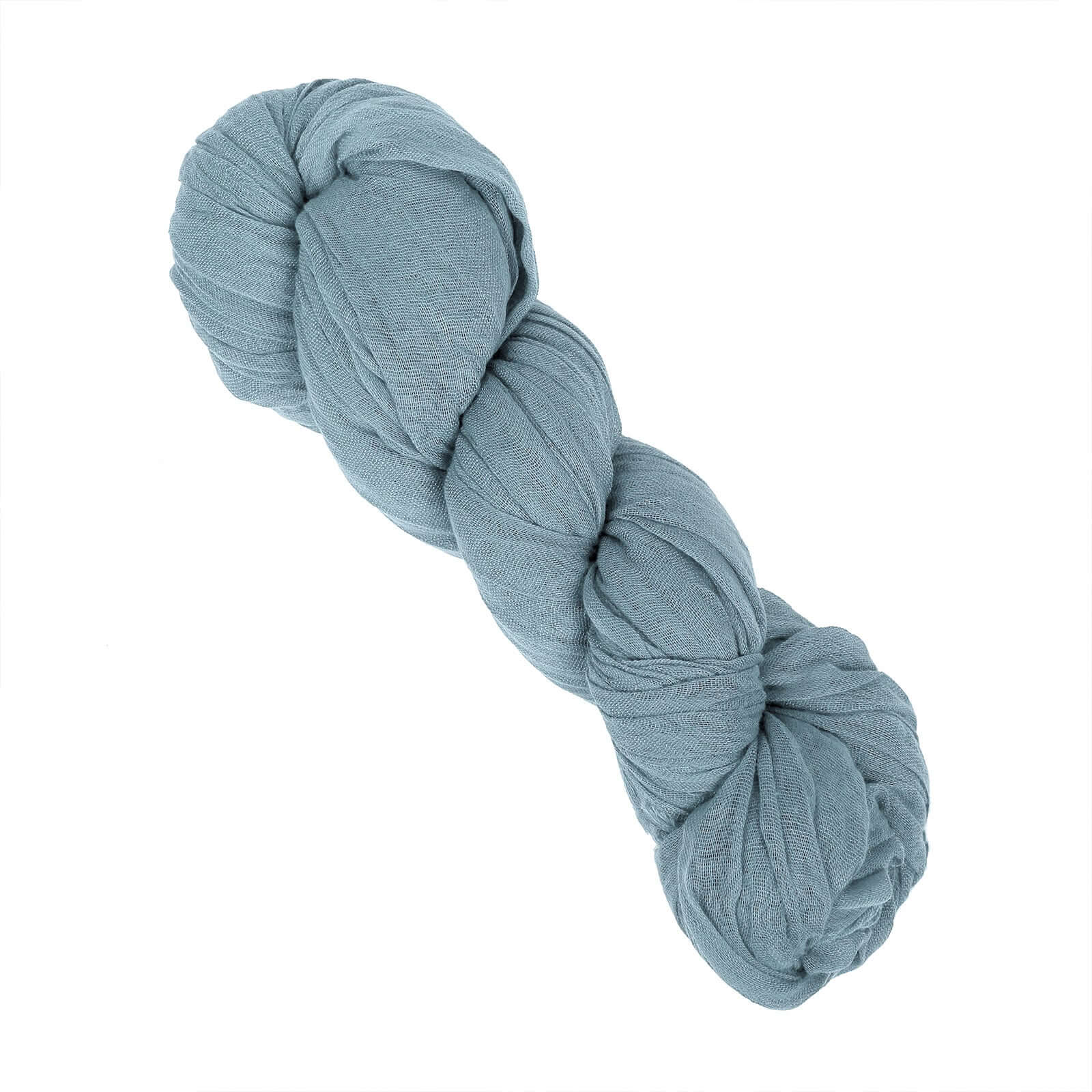 Special Offer! Rustic Boho Style Dusty Blue Gauze Cheesecloth 10ft Table Runner