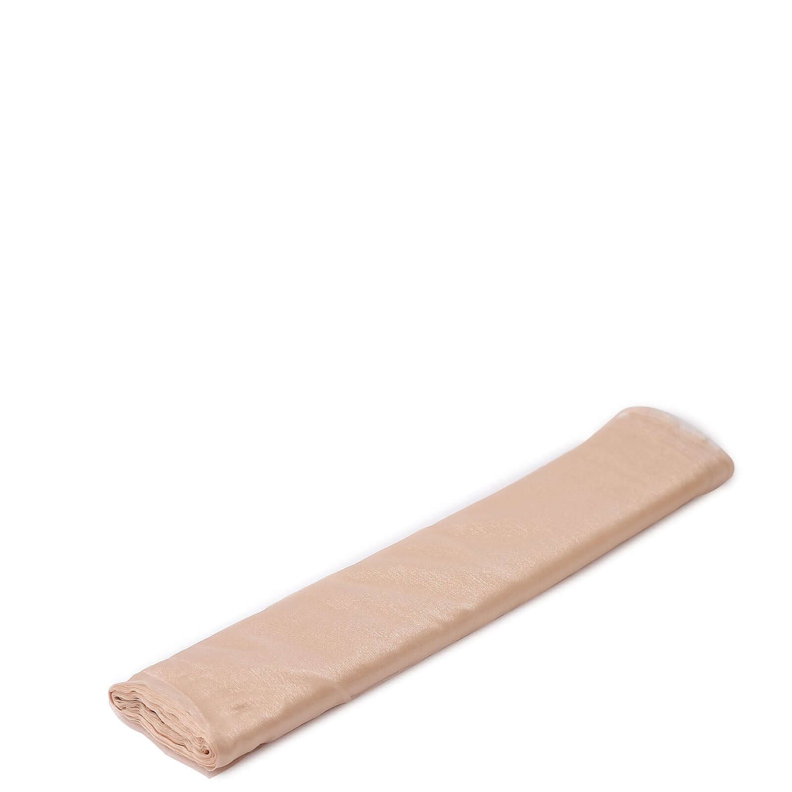 10yd Nude High-Quality Sheer Chiffon Fabric Bolt for DIY Drapery
