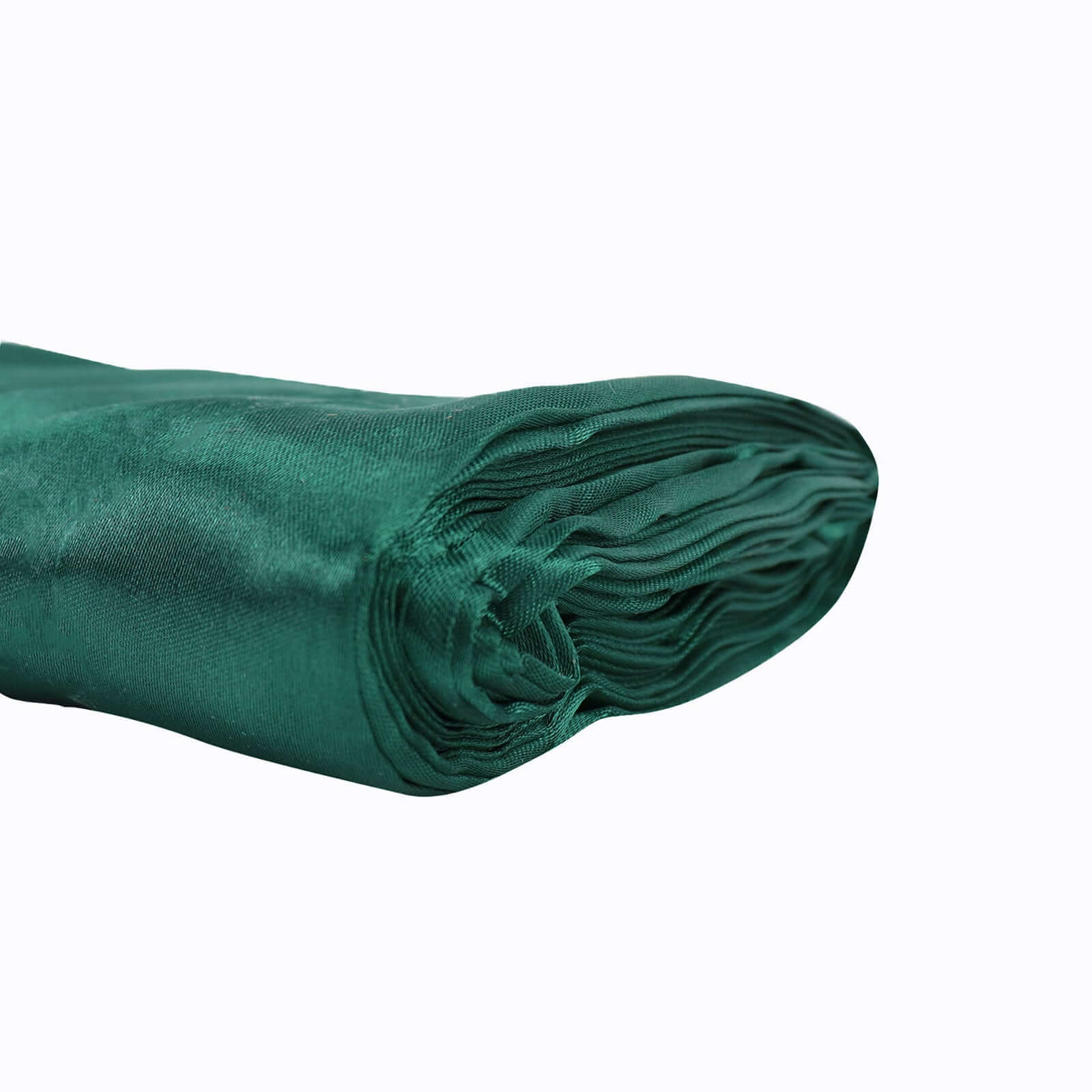 10-Yard by 54-Inch Hunter Emerald Green Satin Fabric Bolt - Ideal for DIY and Decor