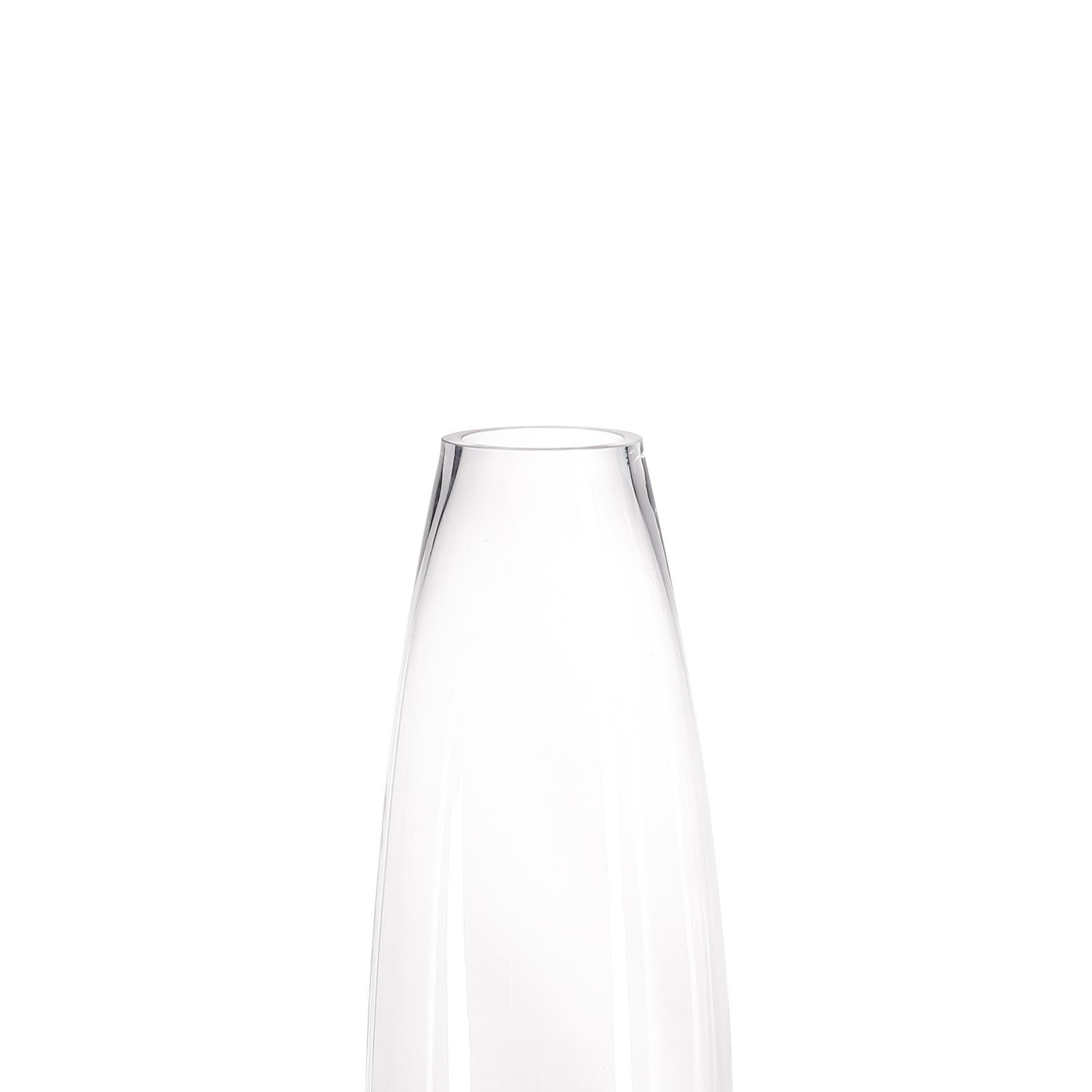 Heavy - Duty Clear Glass Cylinder Tapered Vase for Event Flower Centerpieces