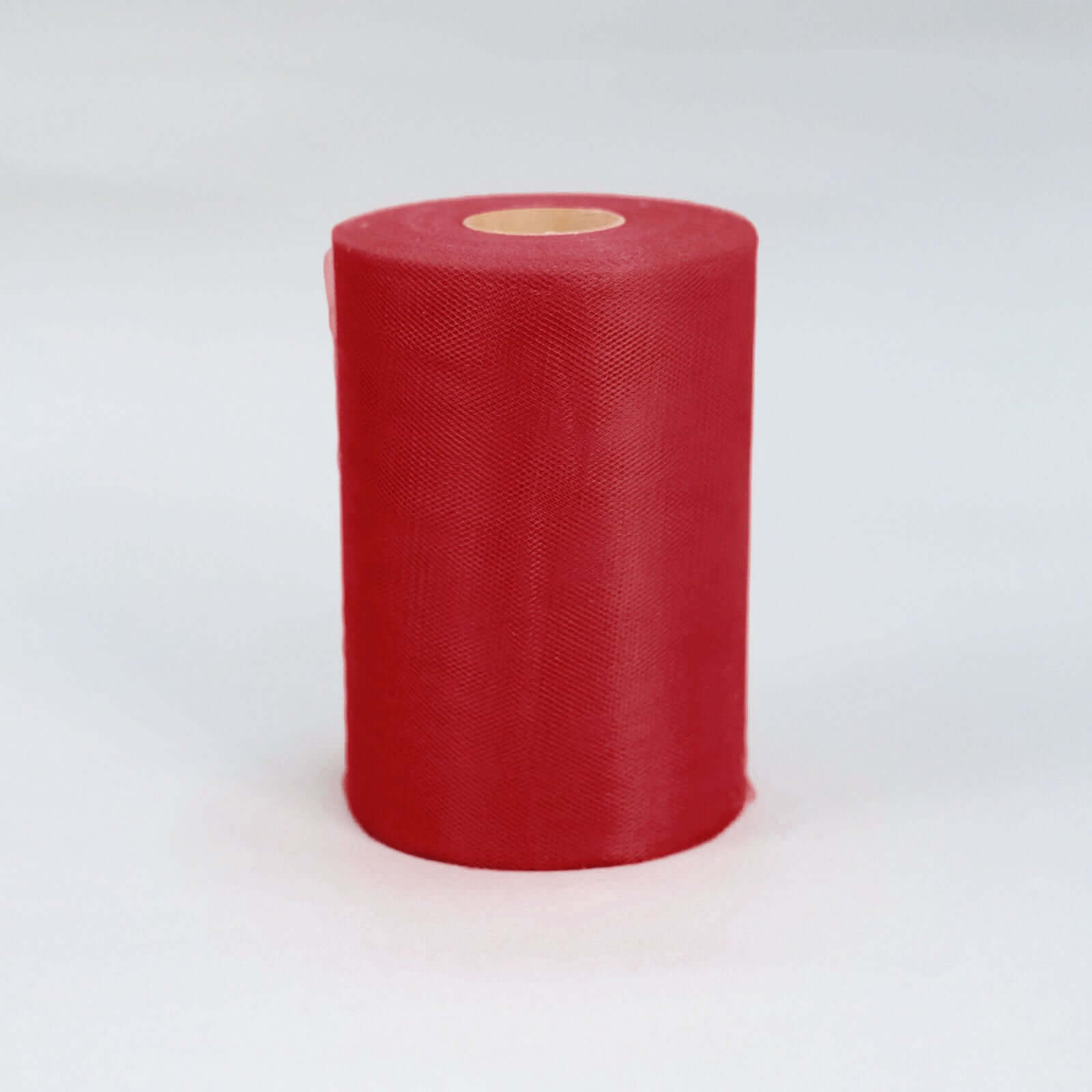 Hot! 6' x 100 Yards Red Tulle Fabric Bolt for Crafts