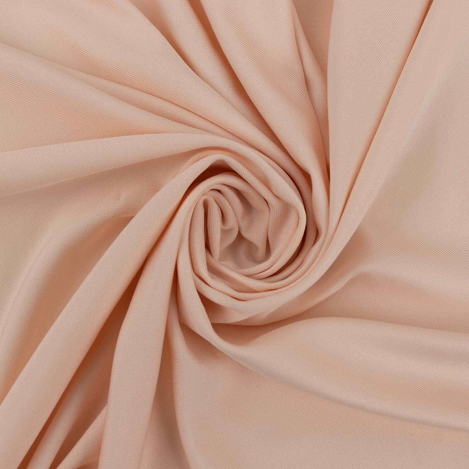 Blush 4-Way Stretch Spandex Fabric Roll - 60 Inches Wide by 10 Yards for DIY Crafts