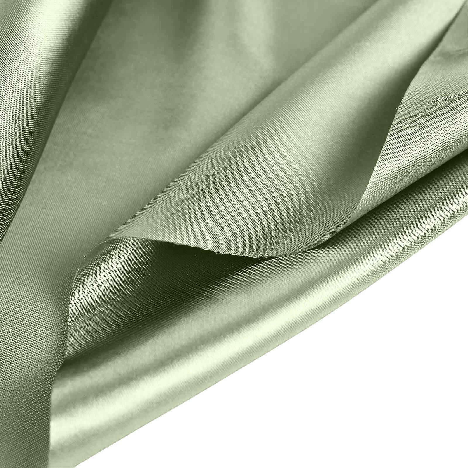 Wholesale DIY Craft 12x10yd Dusty Sage Green Satin Fabric Bolt