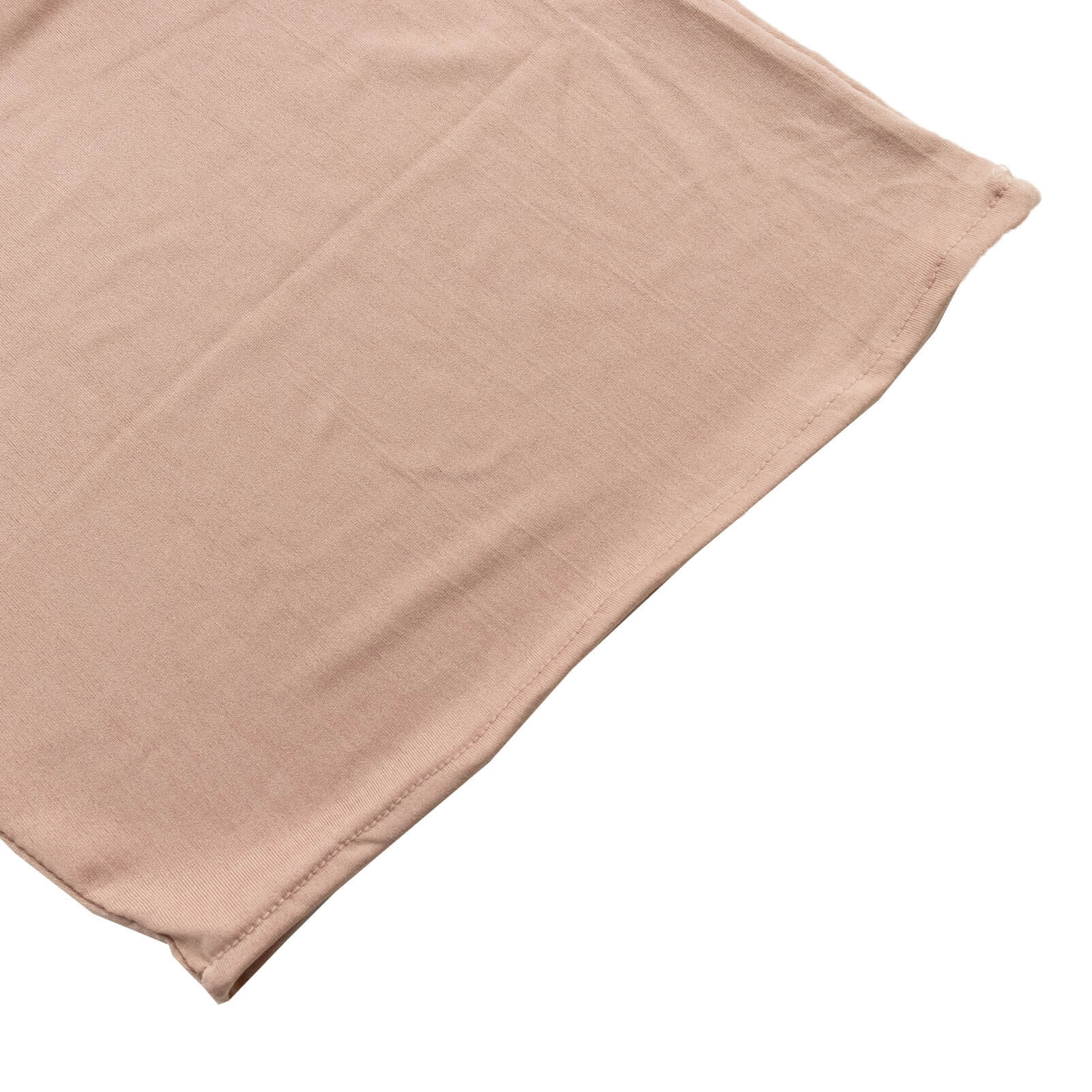 Exclusive Set of 2 Nude Spandex Half Crescent Moon Wedding Arch Covers