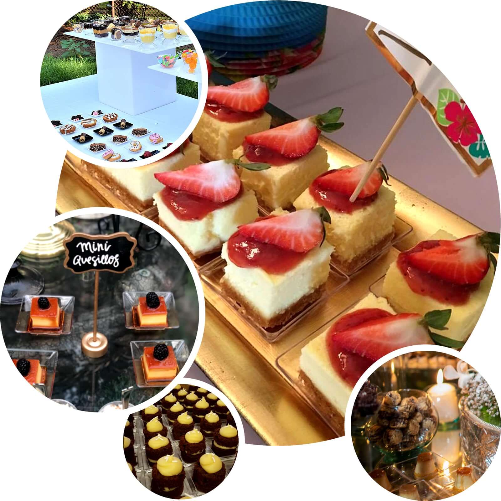 50-Pack Clear Plastic Disposable Appetizer Plates with Modern Square Design