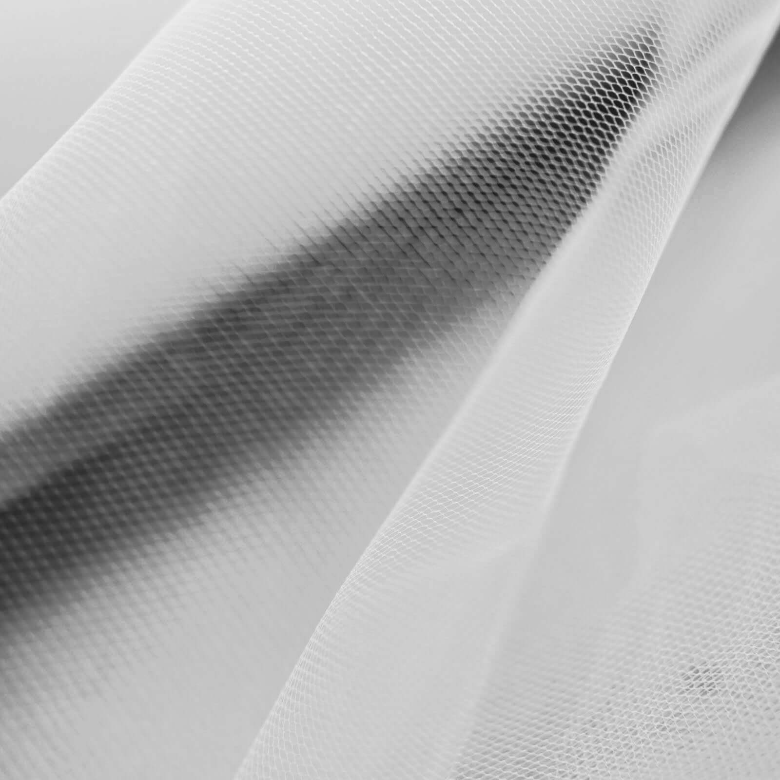 Get This 18-Inch Wide, 100-Yard White Tulle Fabric Bolt for Your Crafts Now!