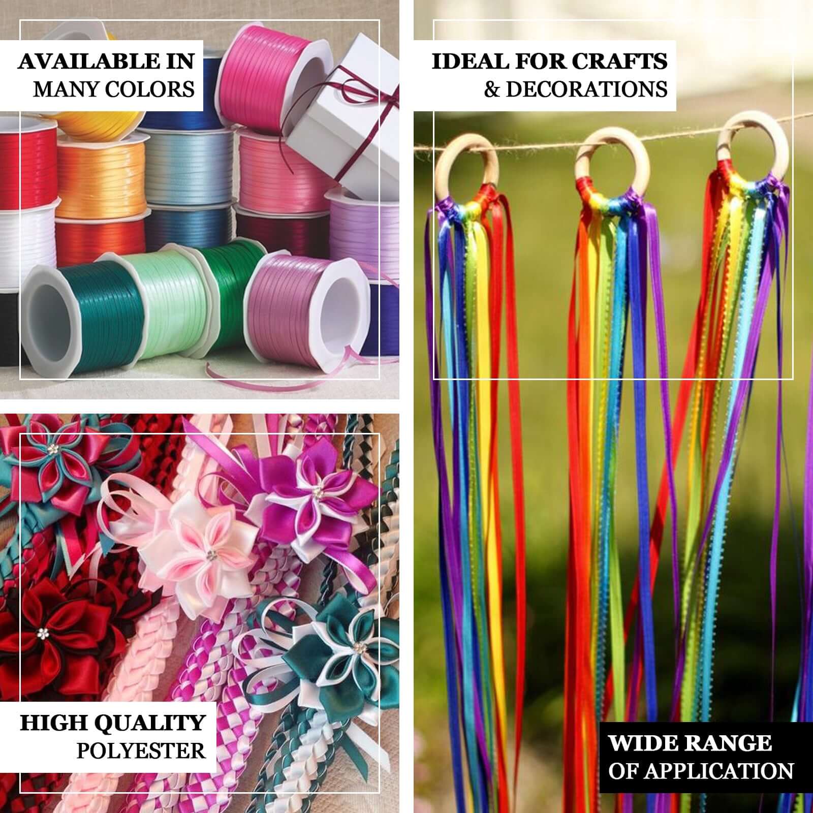 100 Yards 1/8 Inch Burgundy Single Face Satin Ribbon for Various DIY Crafts