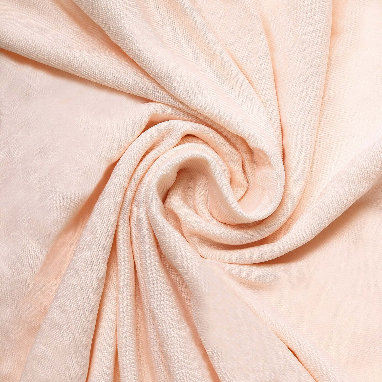 Hot Sale! Set of 5 Blush Spandex Stretchable Cylinder Pedestal Stand Covers, 160 GSM