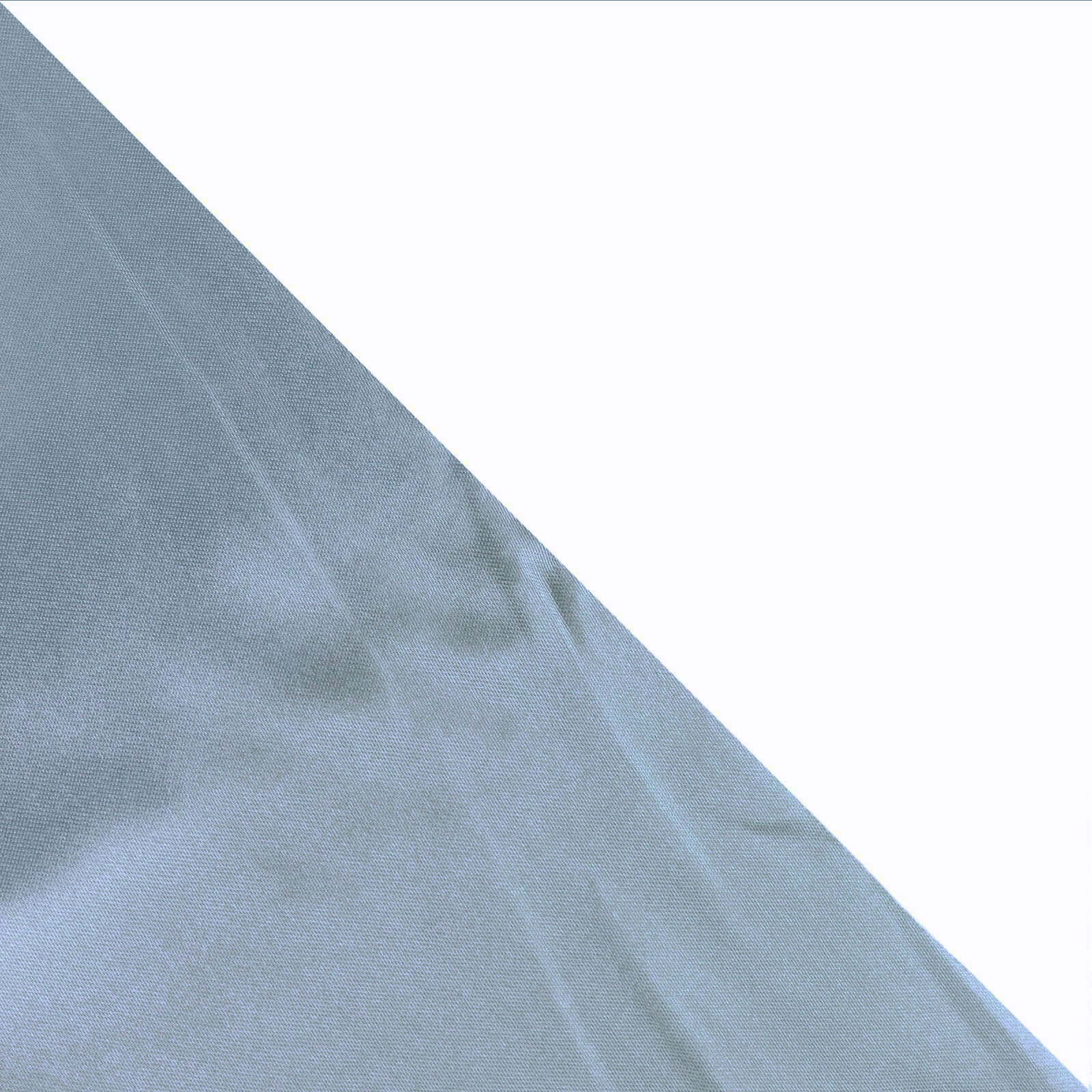 10 - Yard x 54 - Inch Dusty Blue Unfinished Satin Fabric Bolt