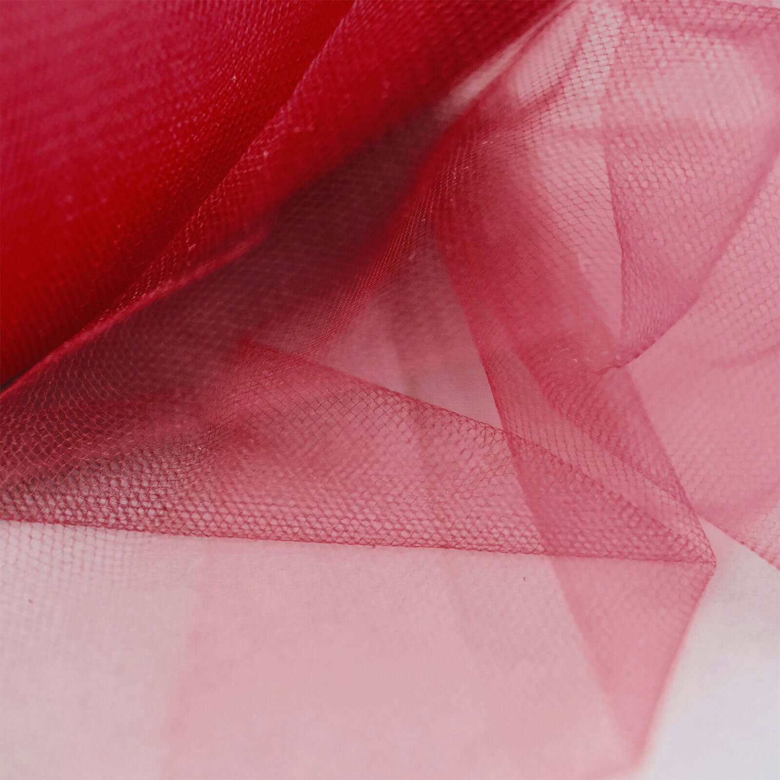 Hot! 6' x 100 Yards Red Tulle Fabric Bolt for Crafts