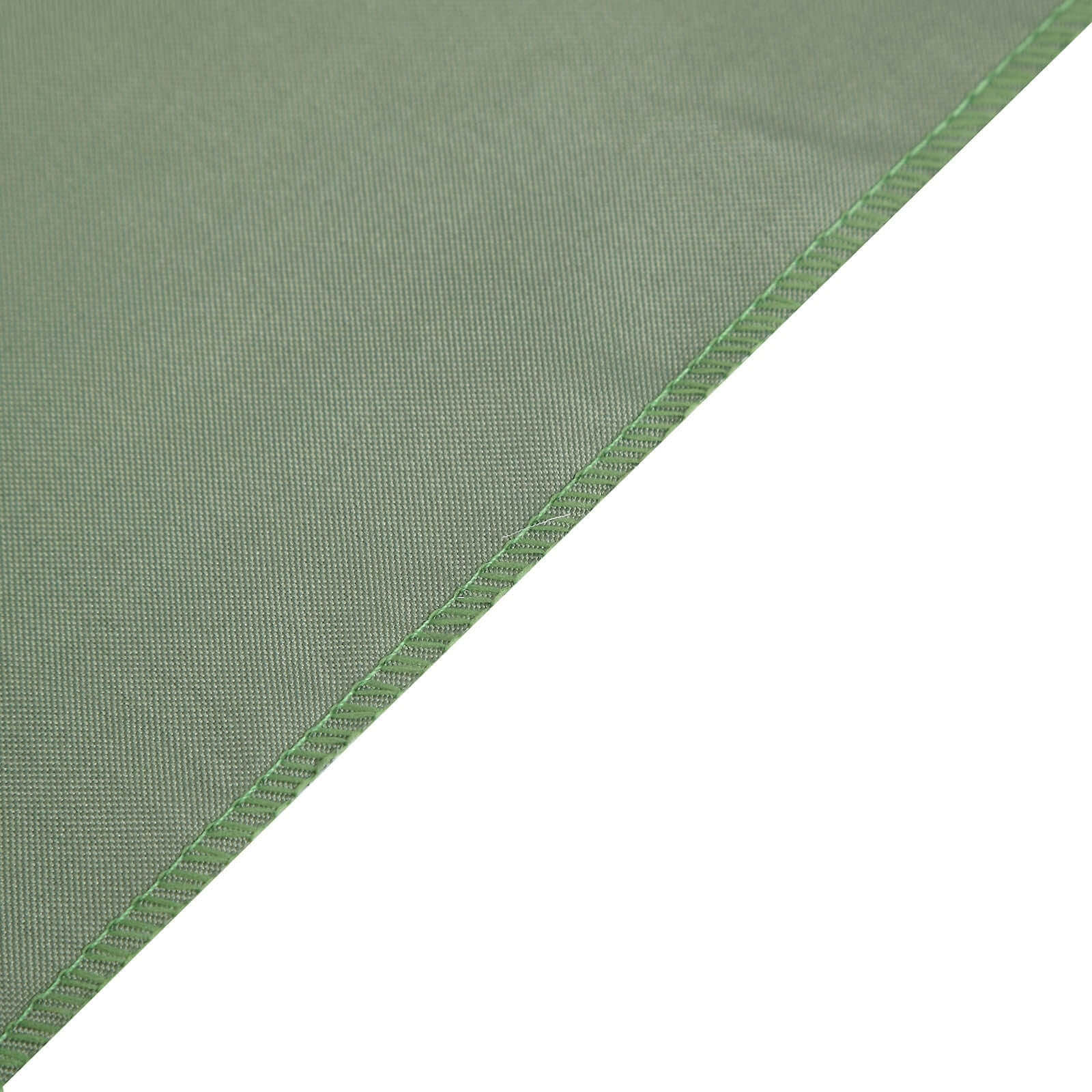 Hot Deal! 10-Piece Polyester Slip-On Chair Covers in Dusty Sage Green - Wrinkle & Stain Resistant