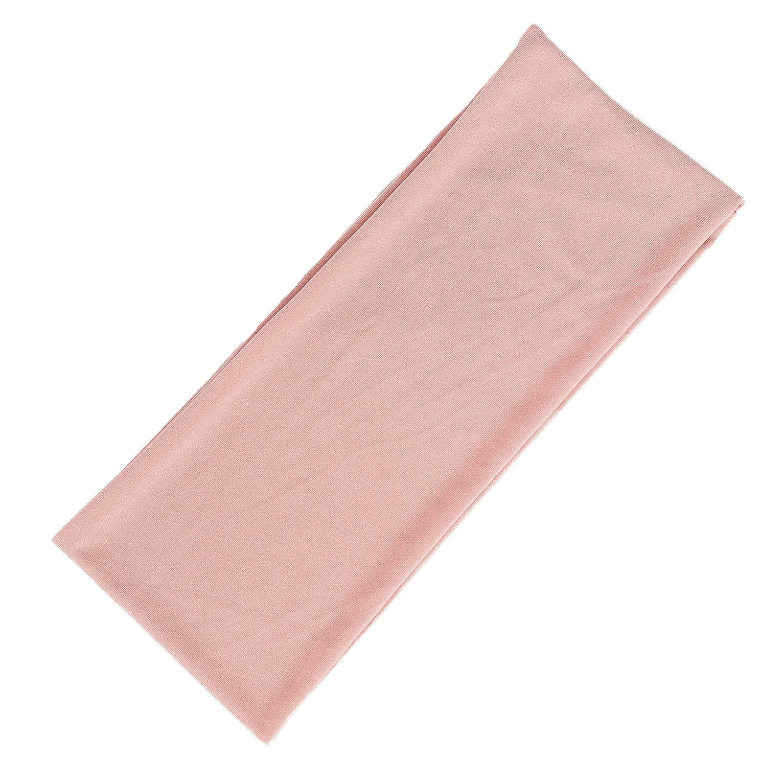 Hot Deal! 5-Piece Set of Dusty Rose Stretch Spandex Chair Sashes for Weddings and Events