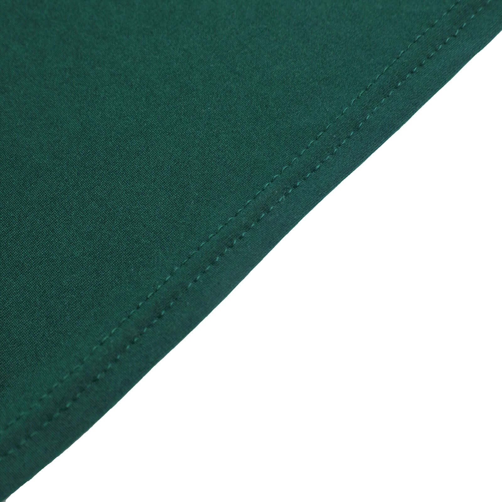 Reusable & Wrinkle-Resistant 160GSM Stretch Spandex Hunter Emerald Green Chair Cover for Folding Chairs