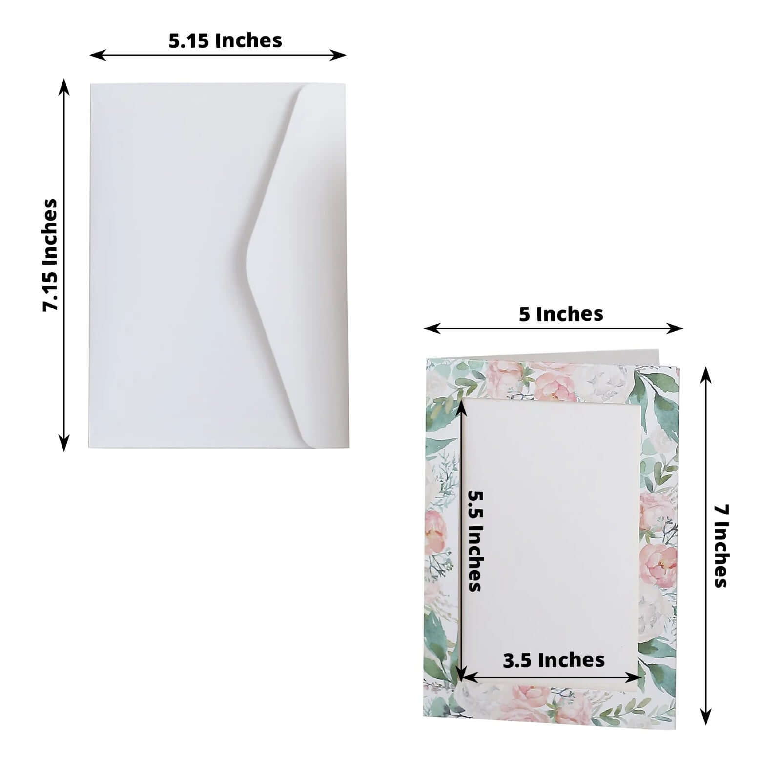 25-Pack White and Gold Peony Floral Thank You Cards with Envelopes - Ideal for Party Invitations and Milestones