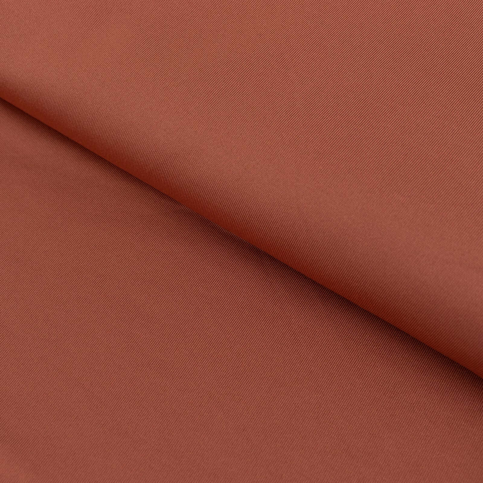 60x10 Yards Terracotta (Rust) 4-Way Stretch Spandex Fabric Roll for DIY Crafts