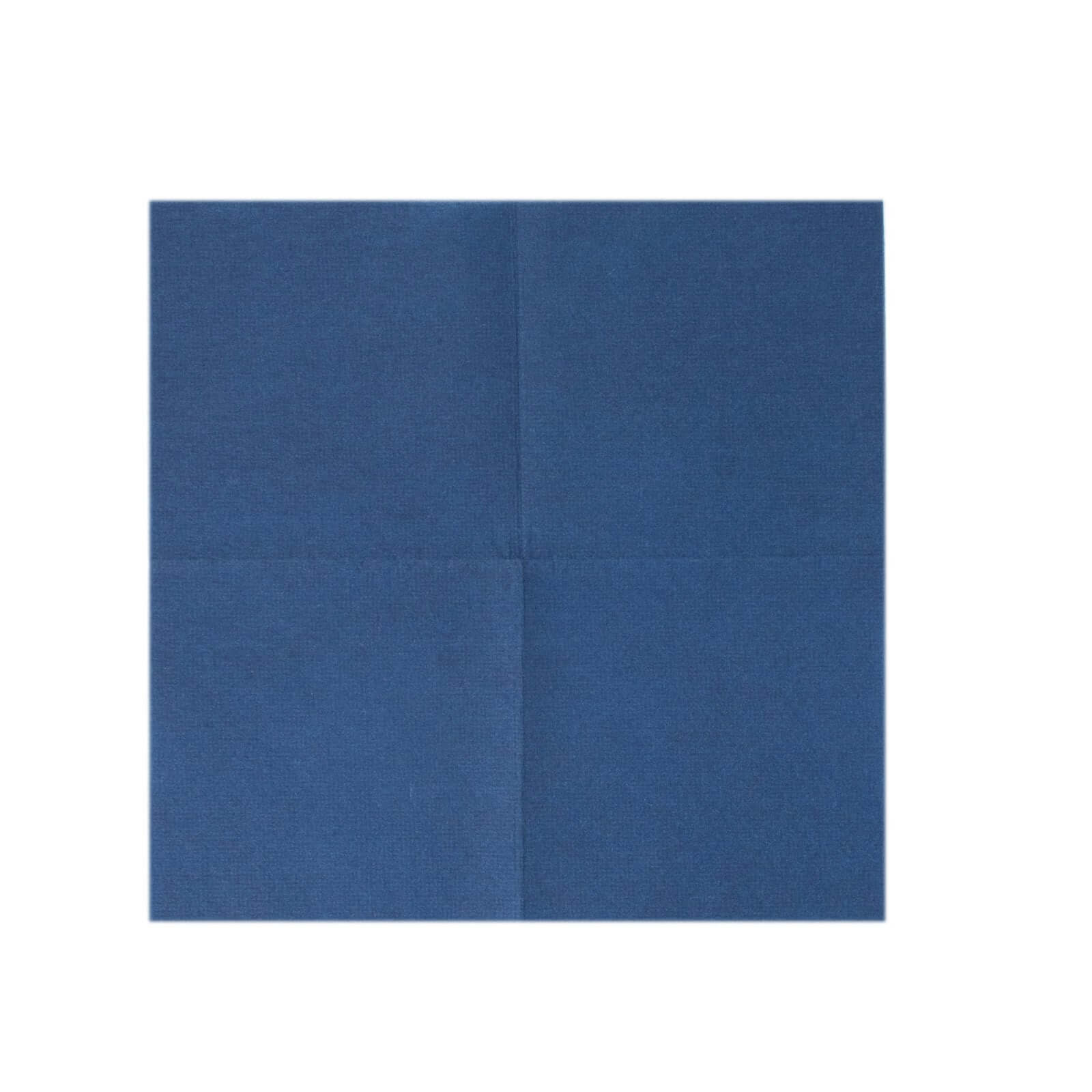 Hot! 20-Pack Navy Blue 5x5 Linen-Like Highly Absorbent Airlaid Napkins