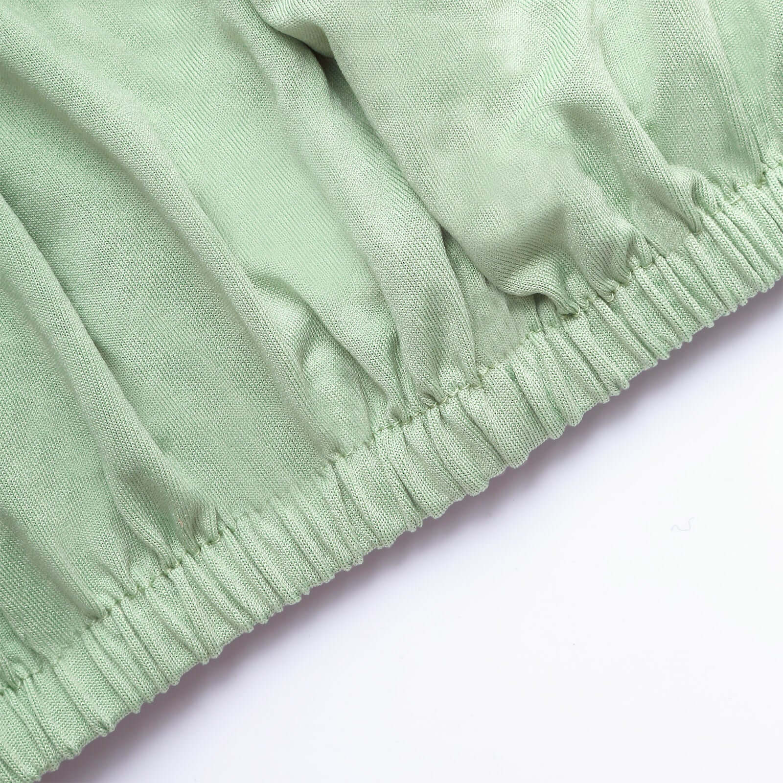 Special Offer! Set of 5 Stretchable Sage Green Spandex Cylinder Pedestal Stand Covers - 160 GSM