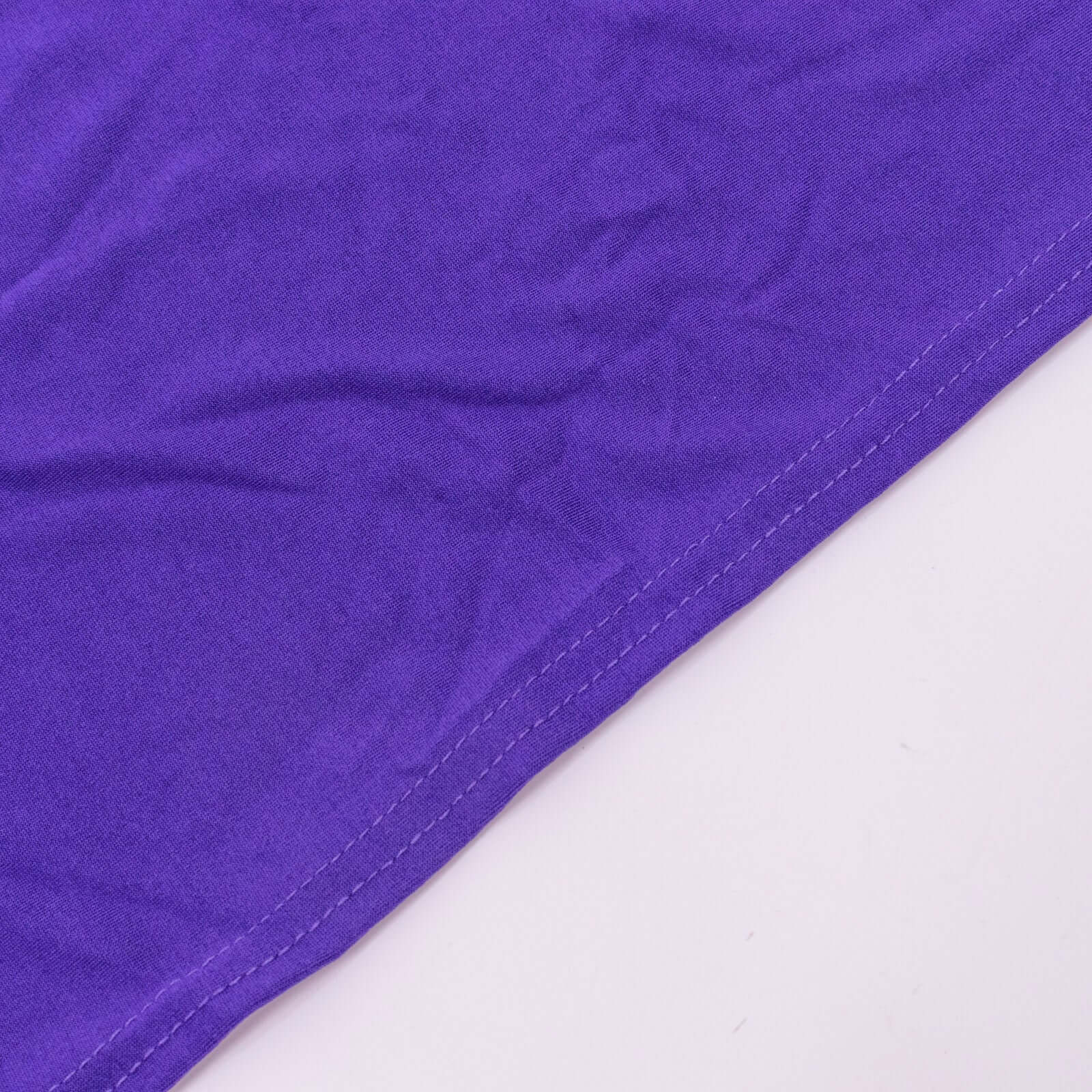 Hot Sale! Set of 4 Custom-Fitted Matte Purple Spandex Half Moon Wedding Arch Backdrop Covers in 4 Sizes