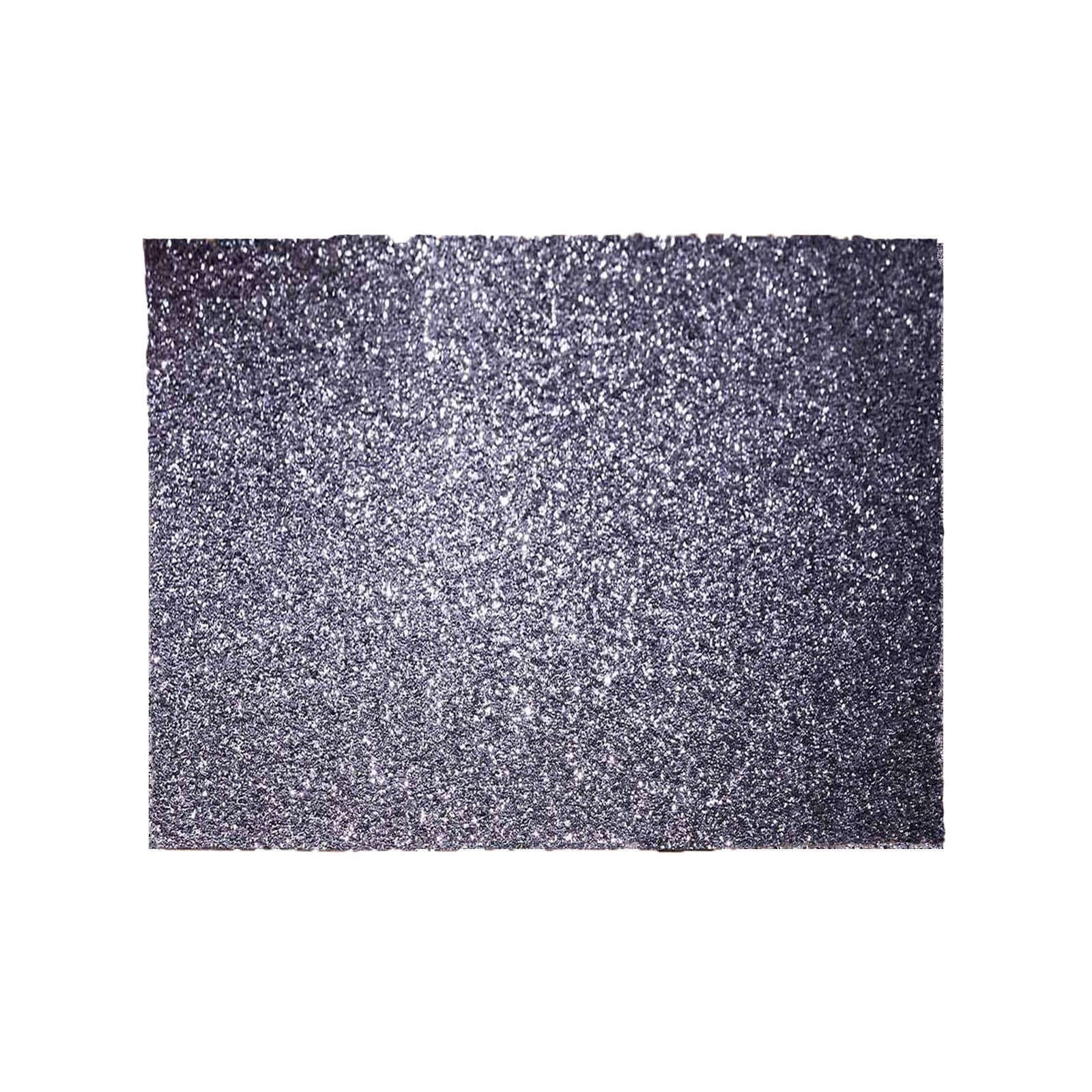 Hot Deal! 6-Pack Charcoal Gray Glitter Rectangle Non-Slip Placemats for Dining Tables, 12x18