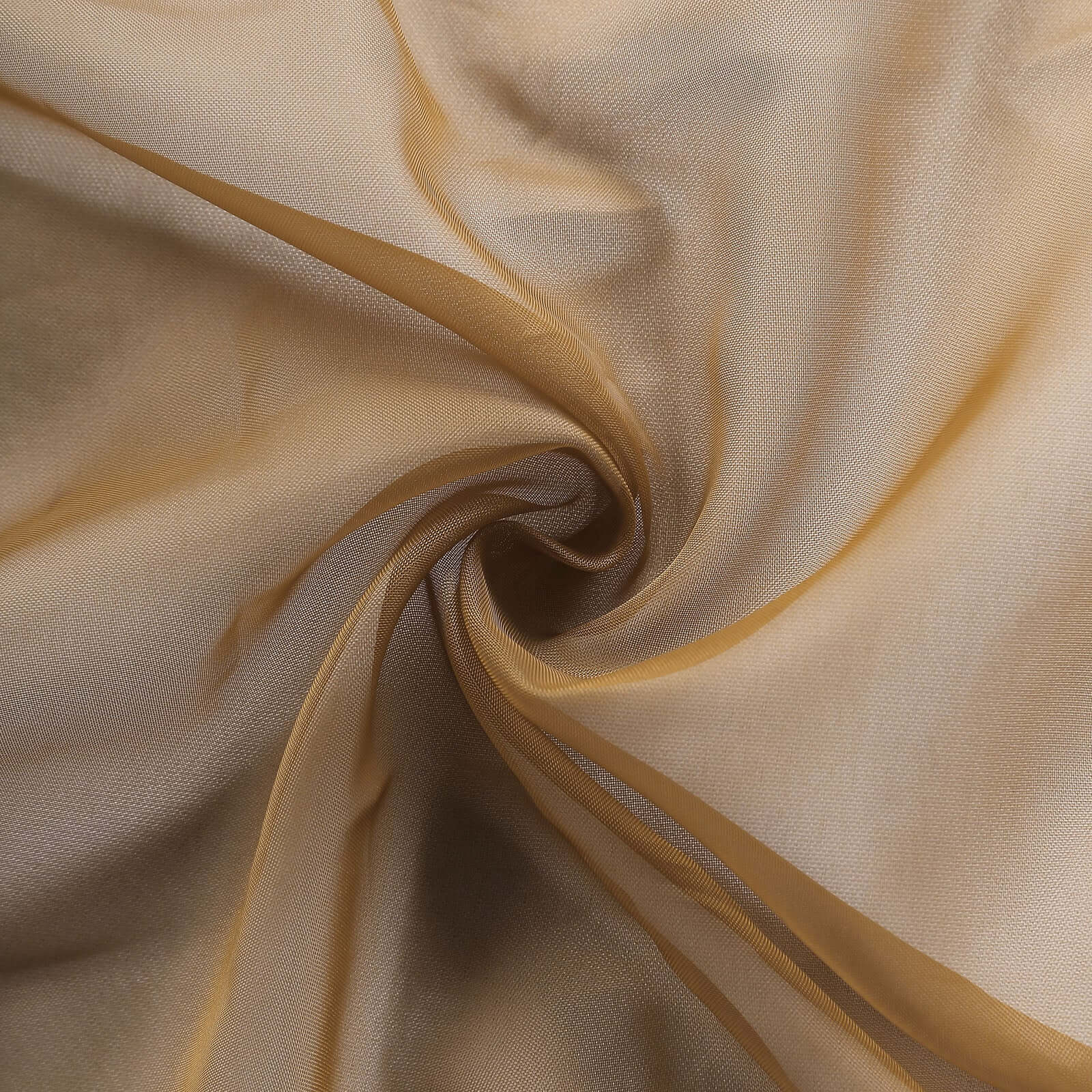 5-Pack Gold Premium Chiffon Chair Sashes - Soft, Lightweight for Stylish DIY Decor