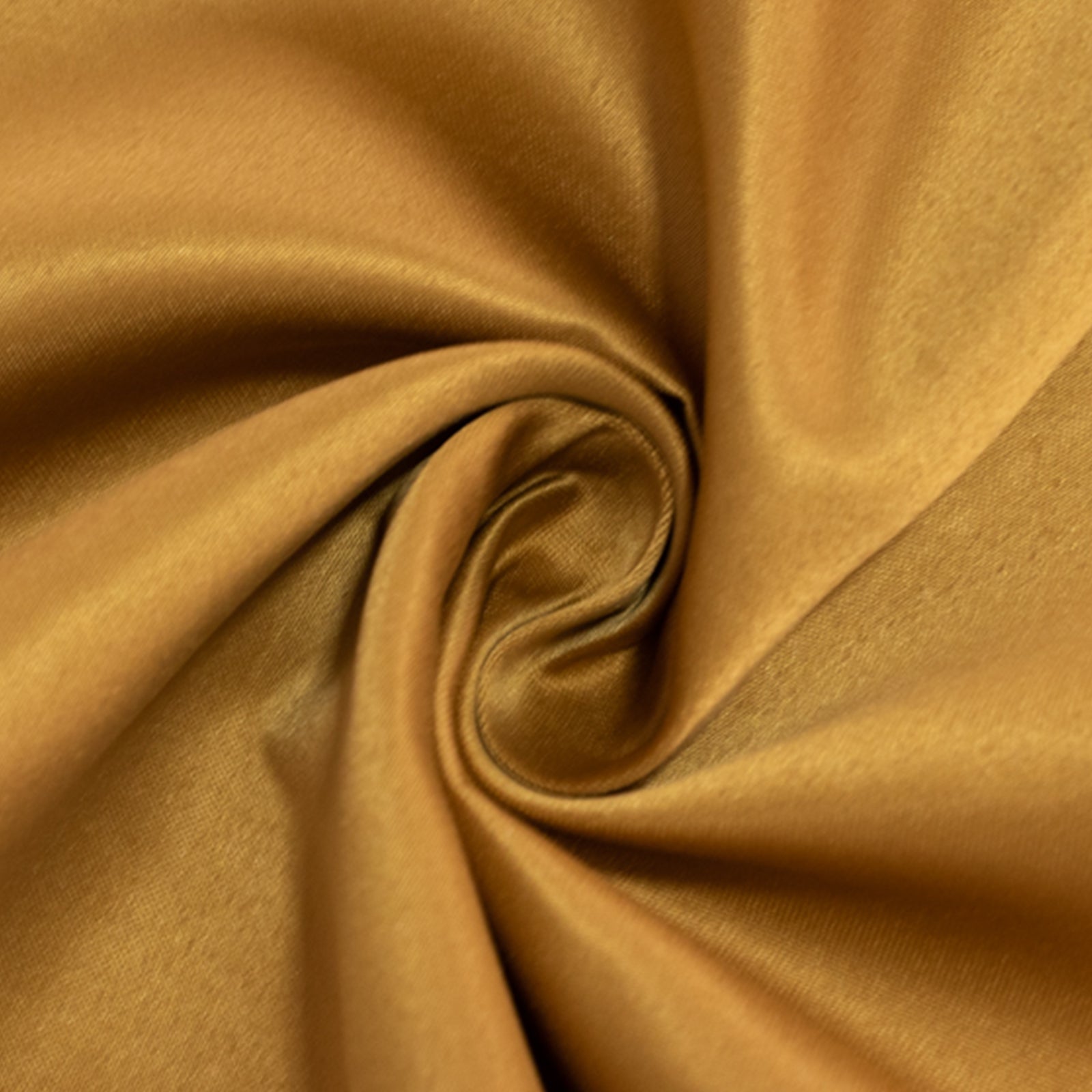 Gold Lamour Satin 54x54 Square Tablecloth - Durable & Silk-Like for Special Events