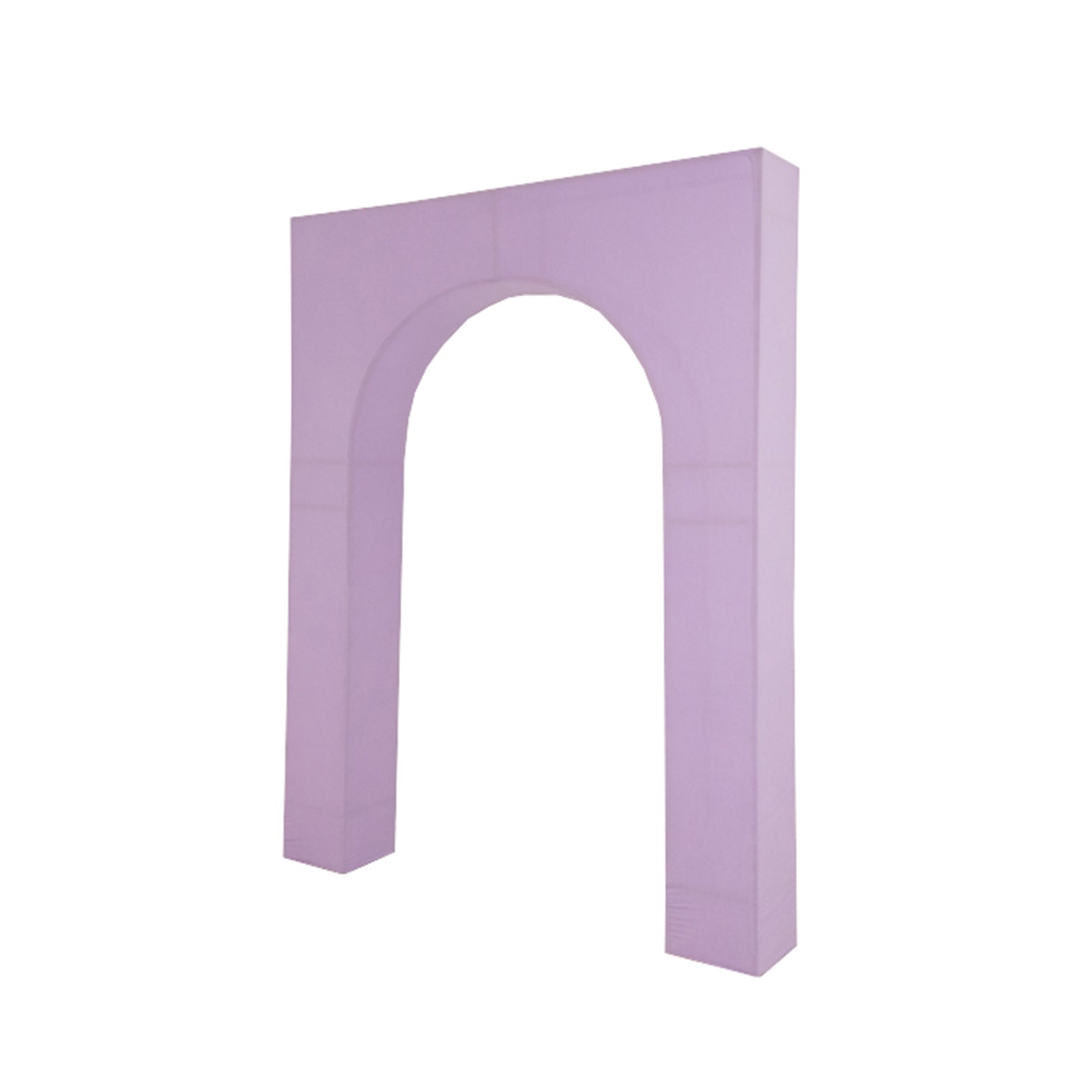 7ft Lavender Lilac Spandex Fitted Cover for Wedding Arc de Triomphe Stand