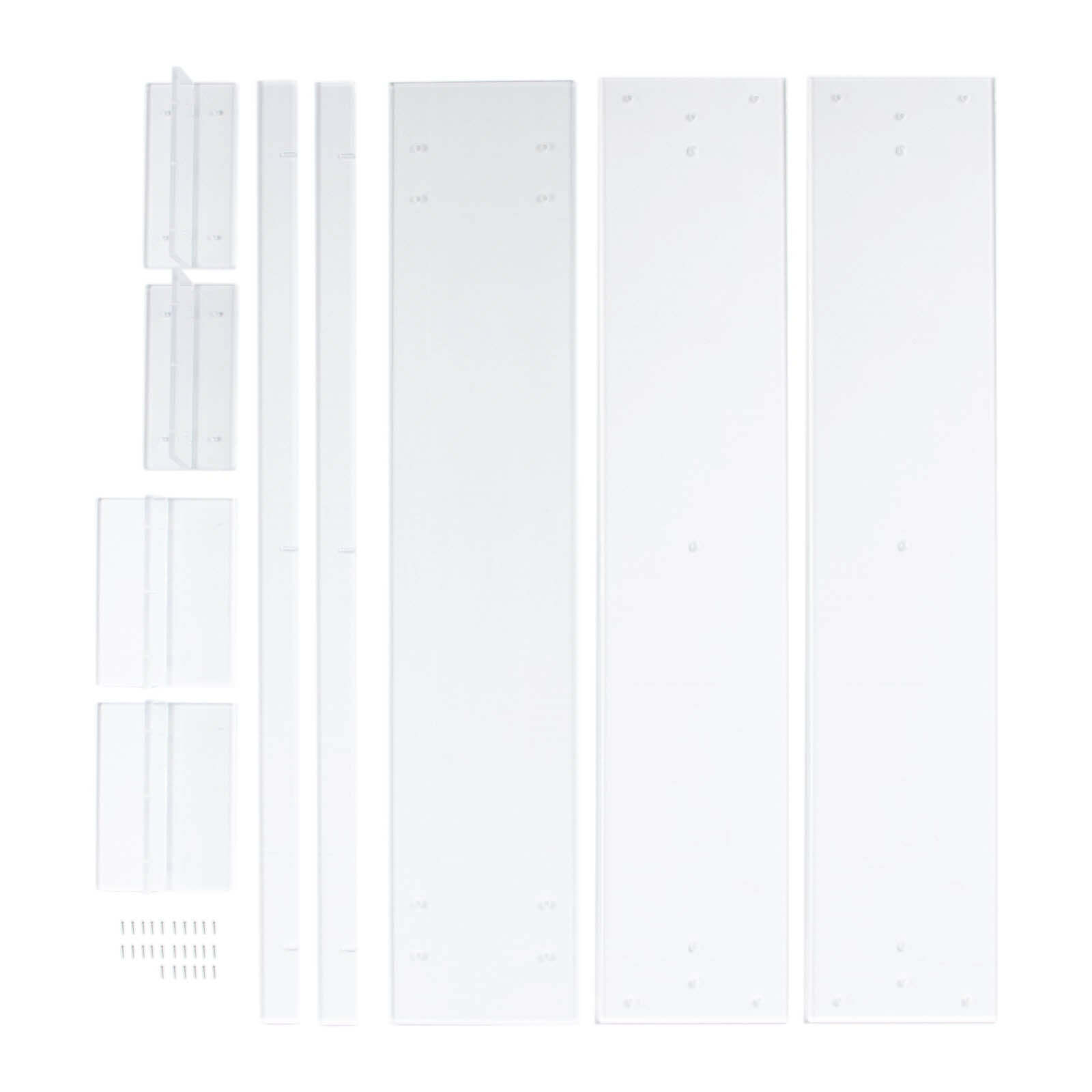 Hot Sale! Clear Acrylic Rectangular Flower Stand - Ideal Decorative Table Centerpiece for Events