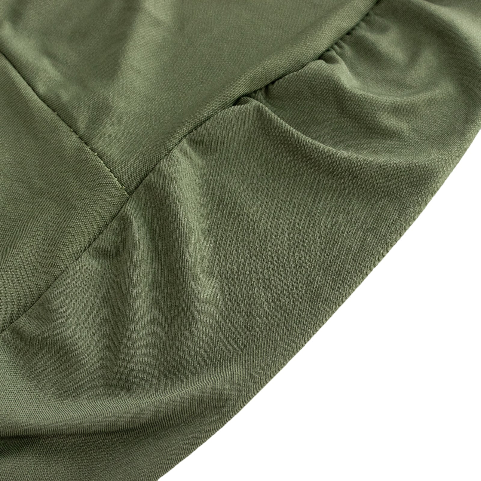 Easy - Maintain Stretch Fitted Spandex Round Cocktail Table Cover in Dusty Sage Green for 24 - 32 Inch Tables