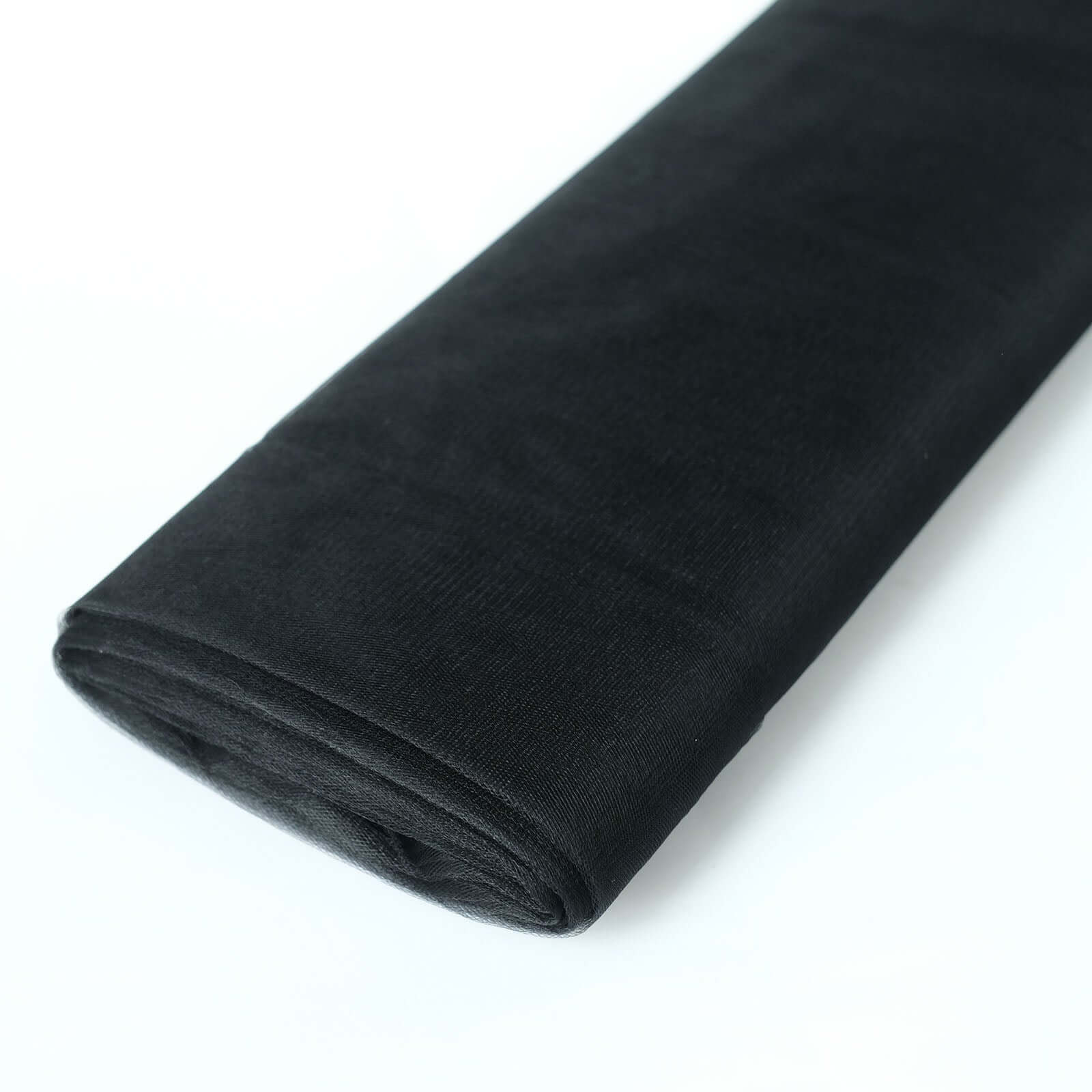 Black Tulle Fabric Bolt, 54'x40 Yards, Ideal for DIY Crafts