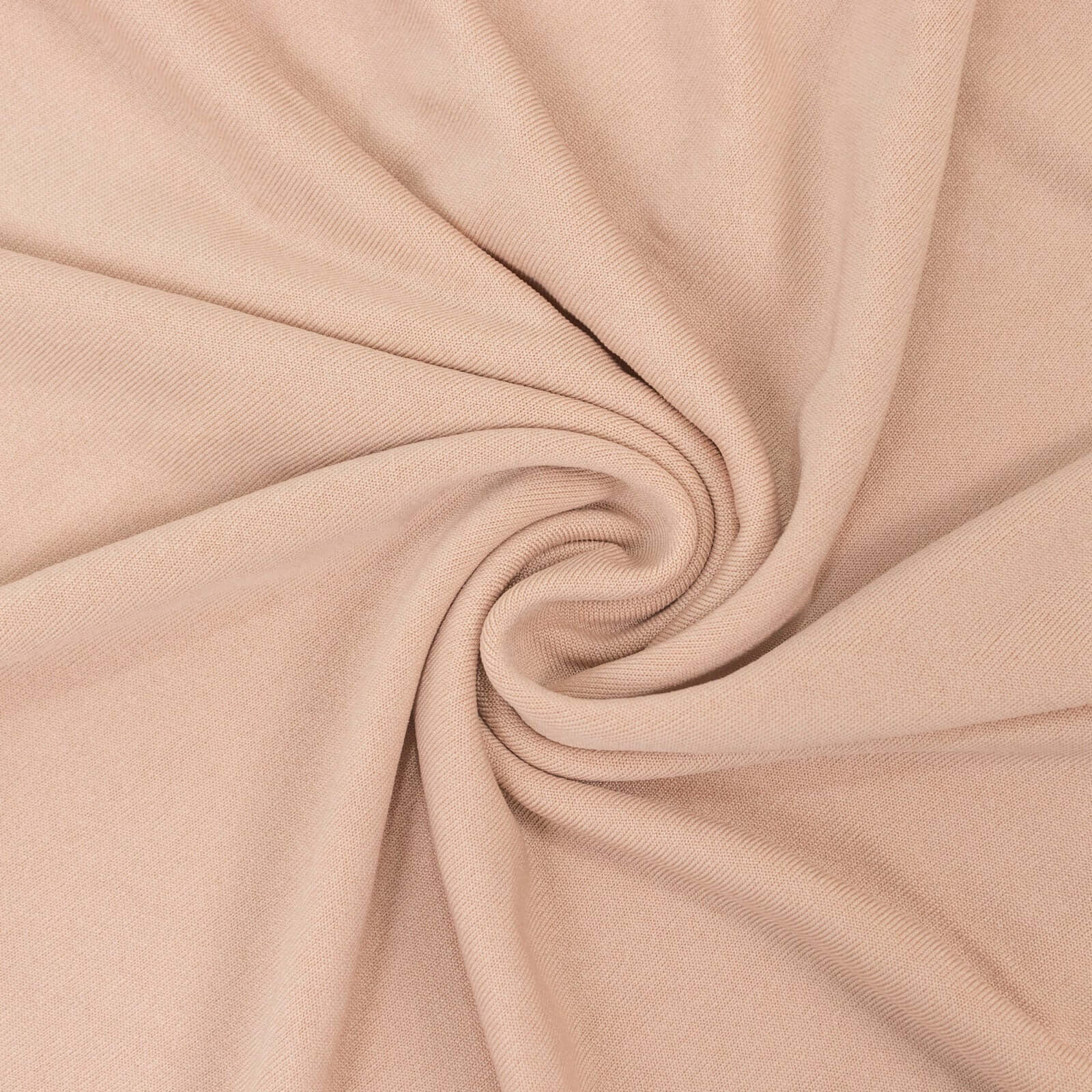 Exclusive Set of 4 Custom-Fitted Matte Nude Spandex Half Moon Wedding Arch Covers - Various Sizes
