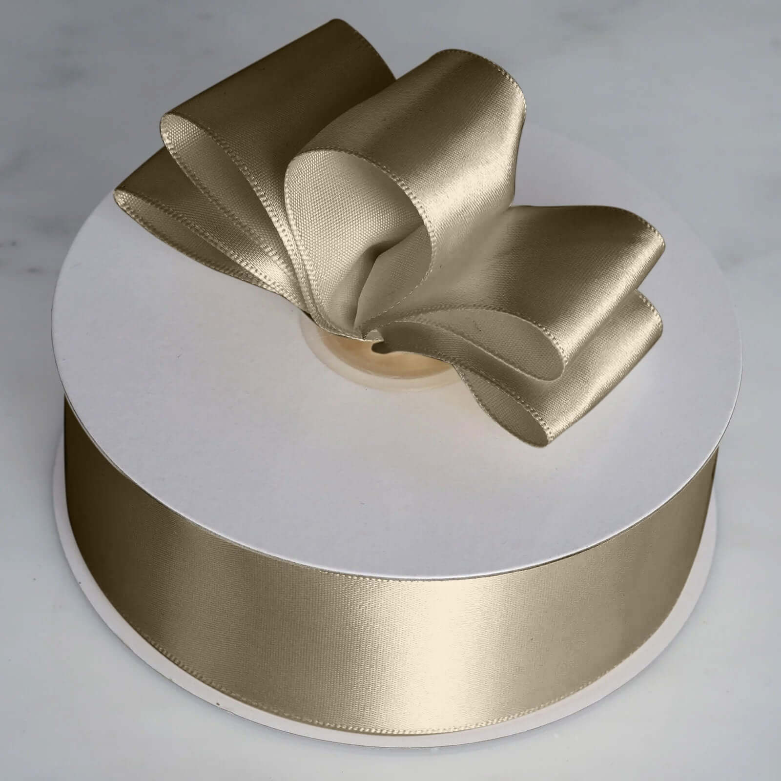 Get This 50-Yard 1.5-Inch Dusty Sage Green Single-Face Decorative Polyester Satin Ribbon