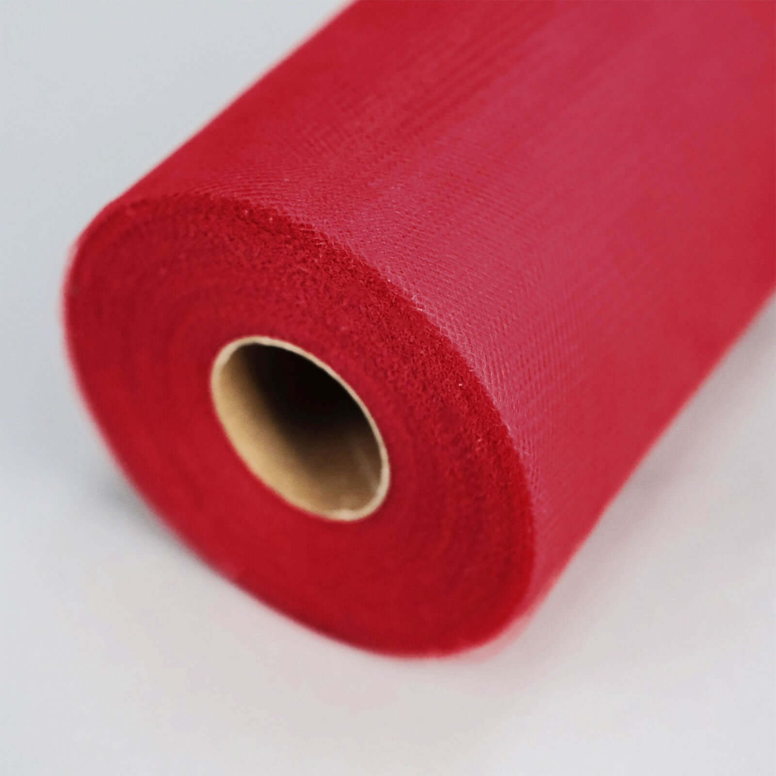 Hot! 6' x 100 Yards Red Tulle Fabric Bolt for Crafts