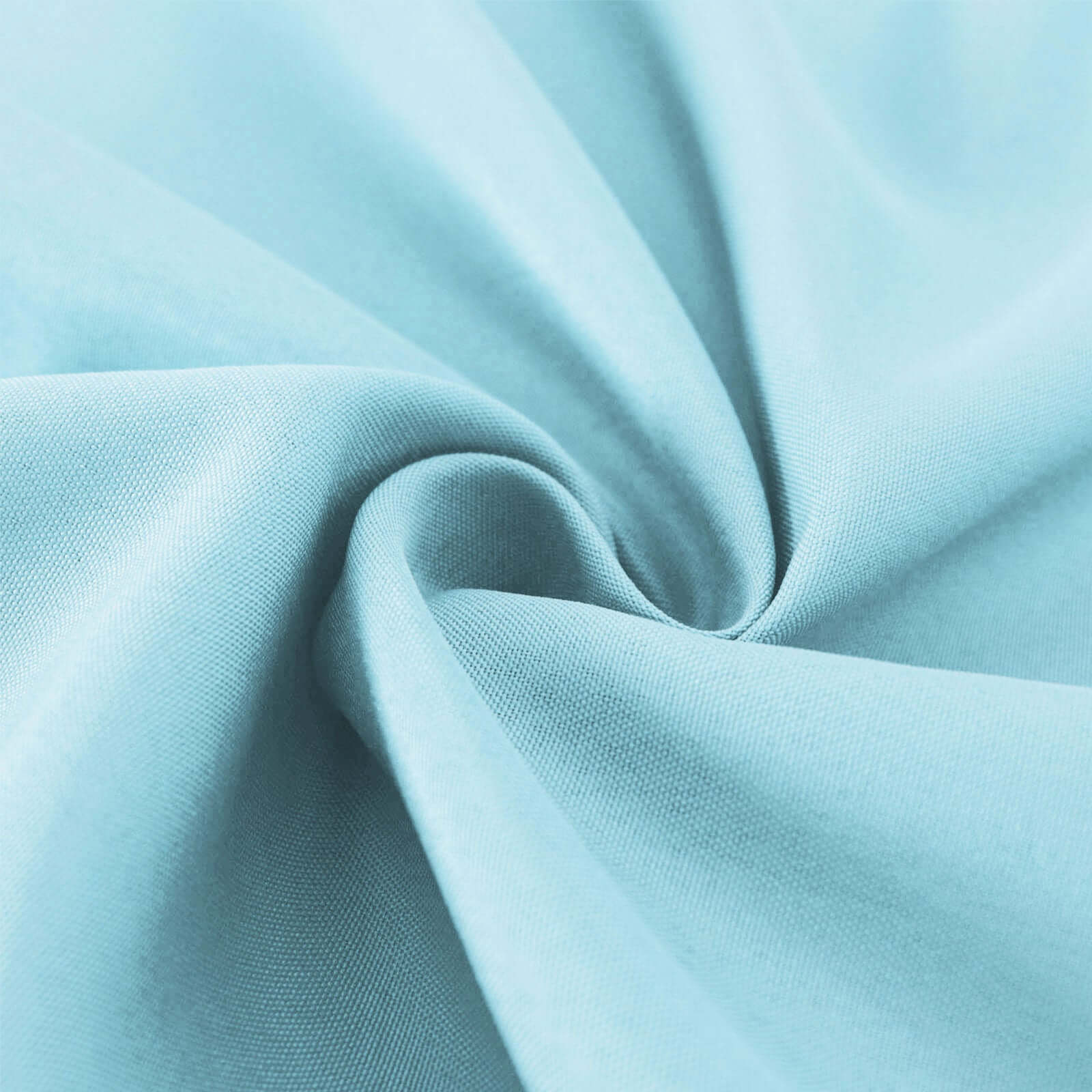 Get This Light Blue 90-Inch Round Polyester Tablecloth - Stain & Wrinkle Free!